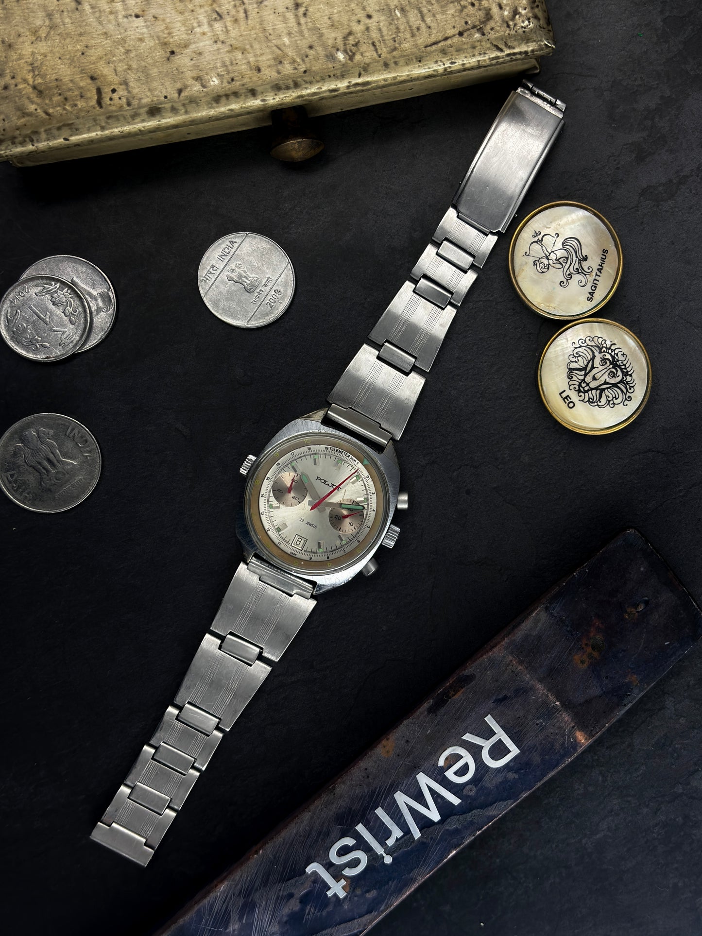 Poljot 3133 Sturmanskie Navigator-Pilot Chronograph