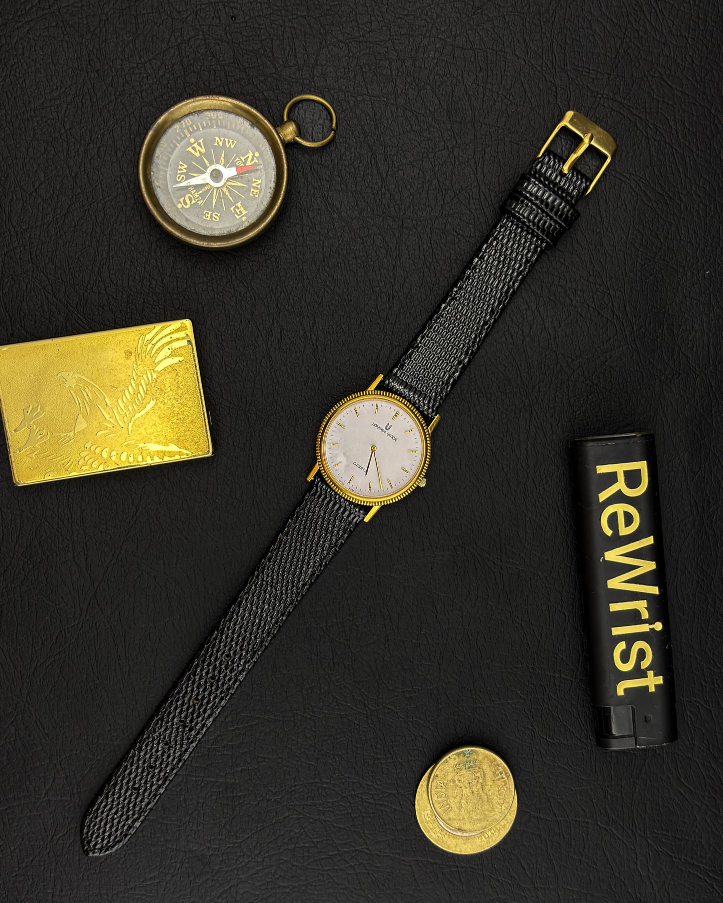Universal Geneve Quartz Slim Ref. 533.240 | Gold-Plated