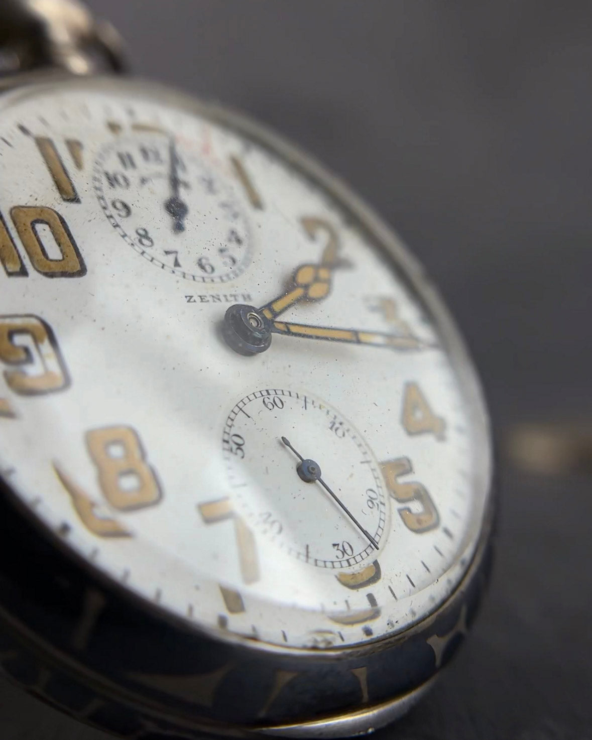 Gandhiji's Zenith Alarm Pocket Watch