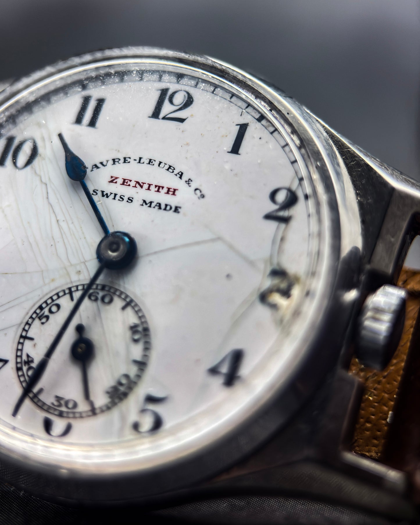 Zenith Favre-Leuba & Co. - 1930s Motorcycle Racing Watch