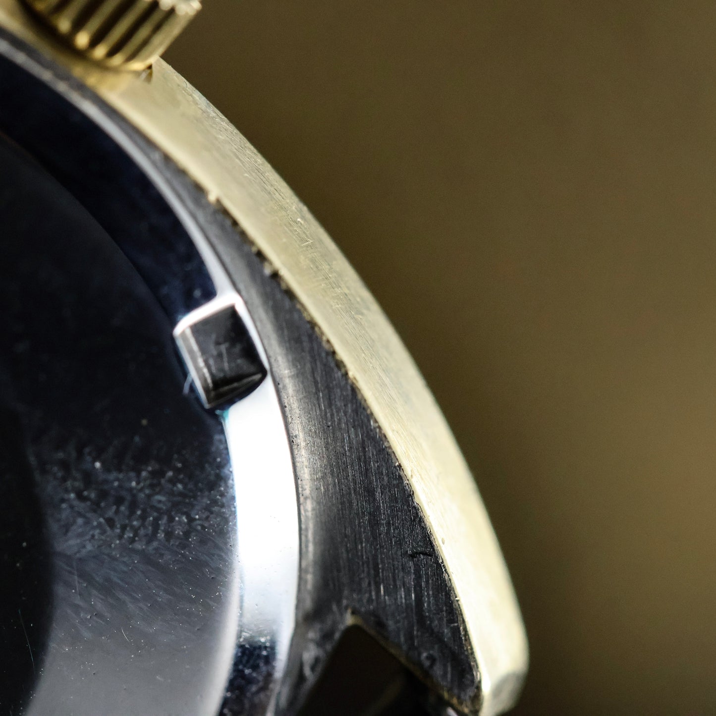 Omega Constellation Gold Textured Dial