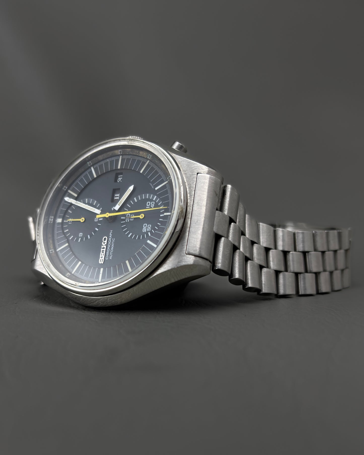 Seiko Jumbo Chronograph - America version - Stelux bracelet