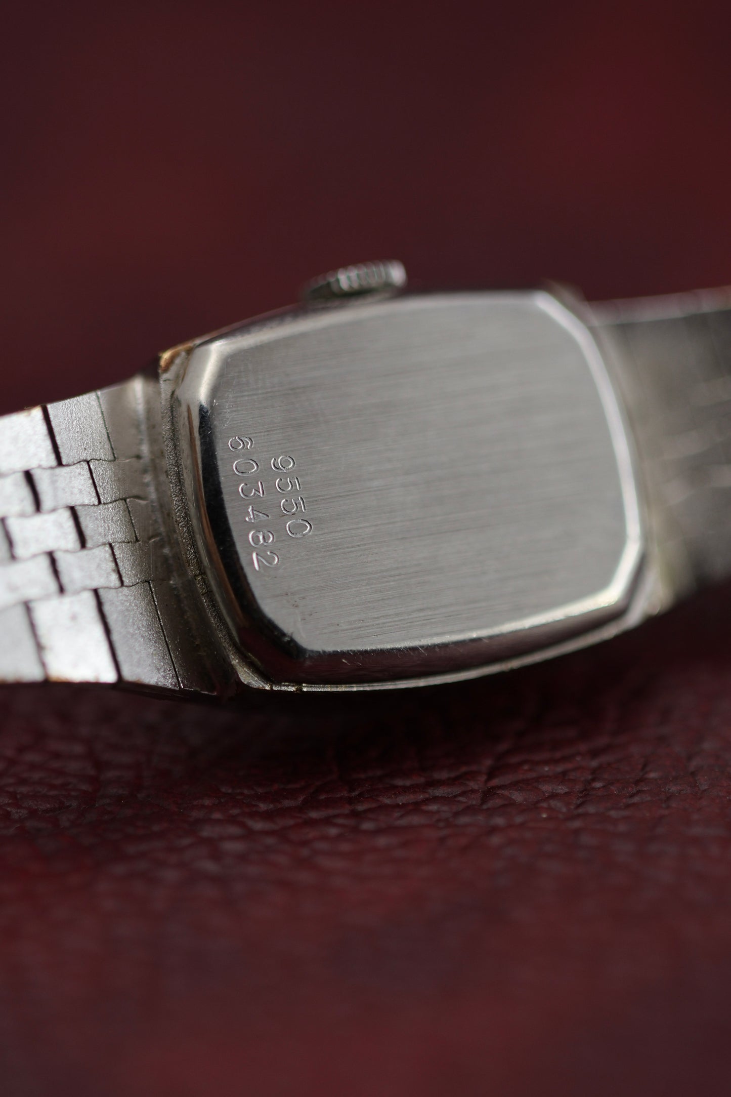 Tudor Lady | Ruby Red Dial | Textured