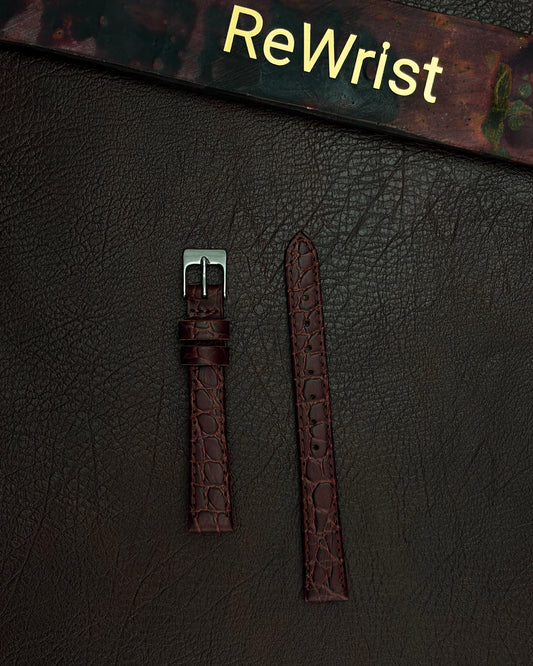 Italian Leather Strap - Brown
