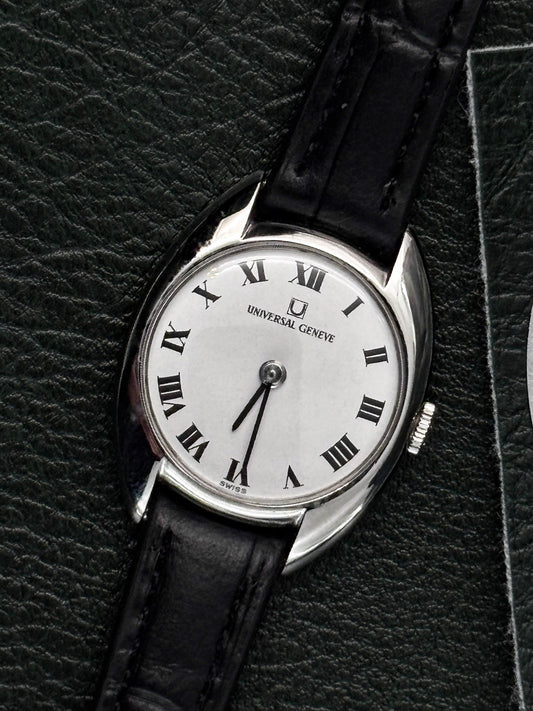 Universal Genève ladies - white shadow design