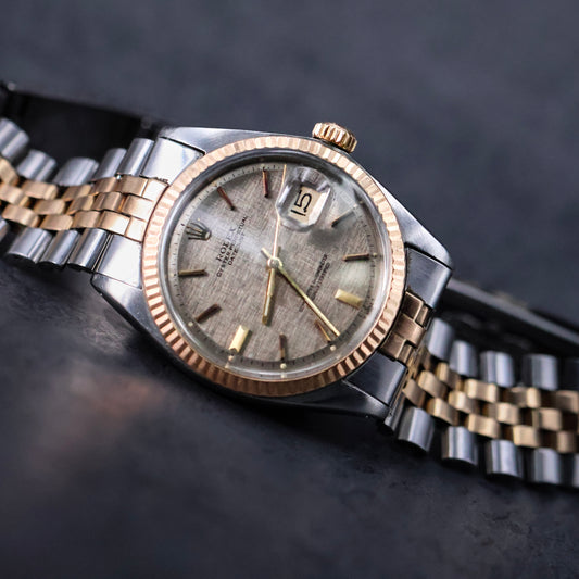 Rolex Datejust Grey Linen Dial