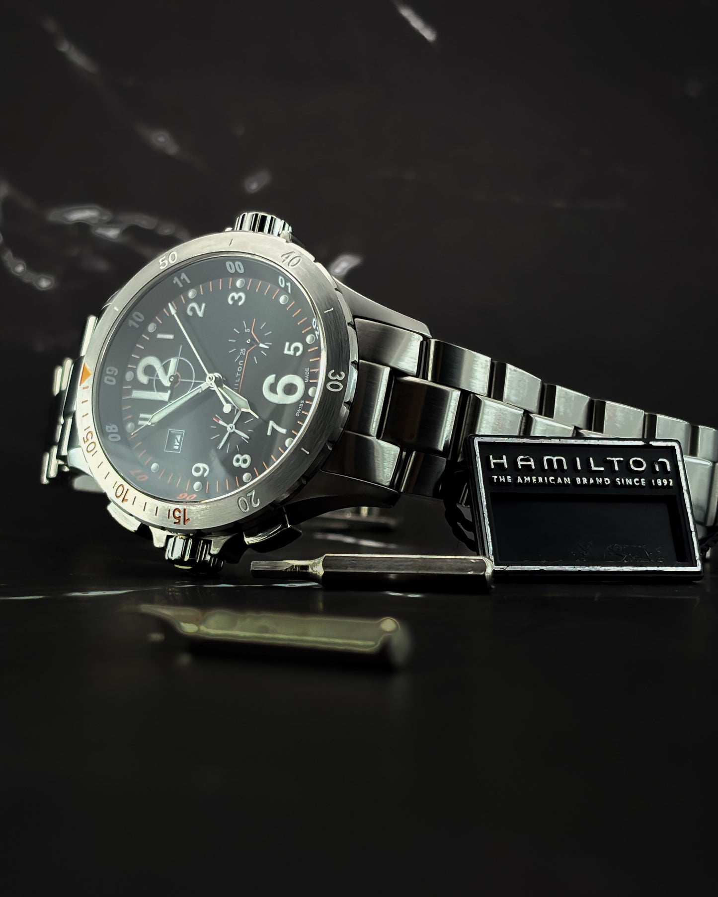 Hamilton Khaki Air Chrono - New Old Stock