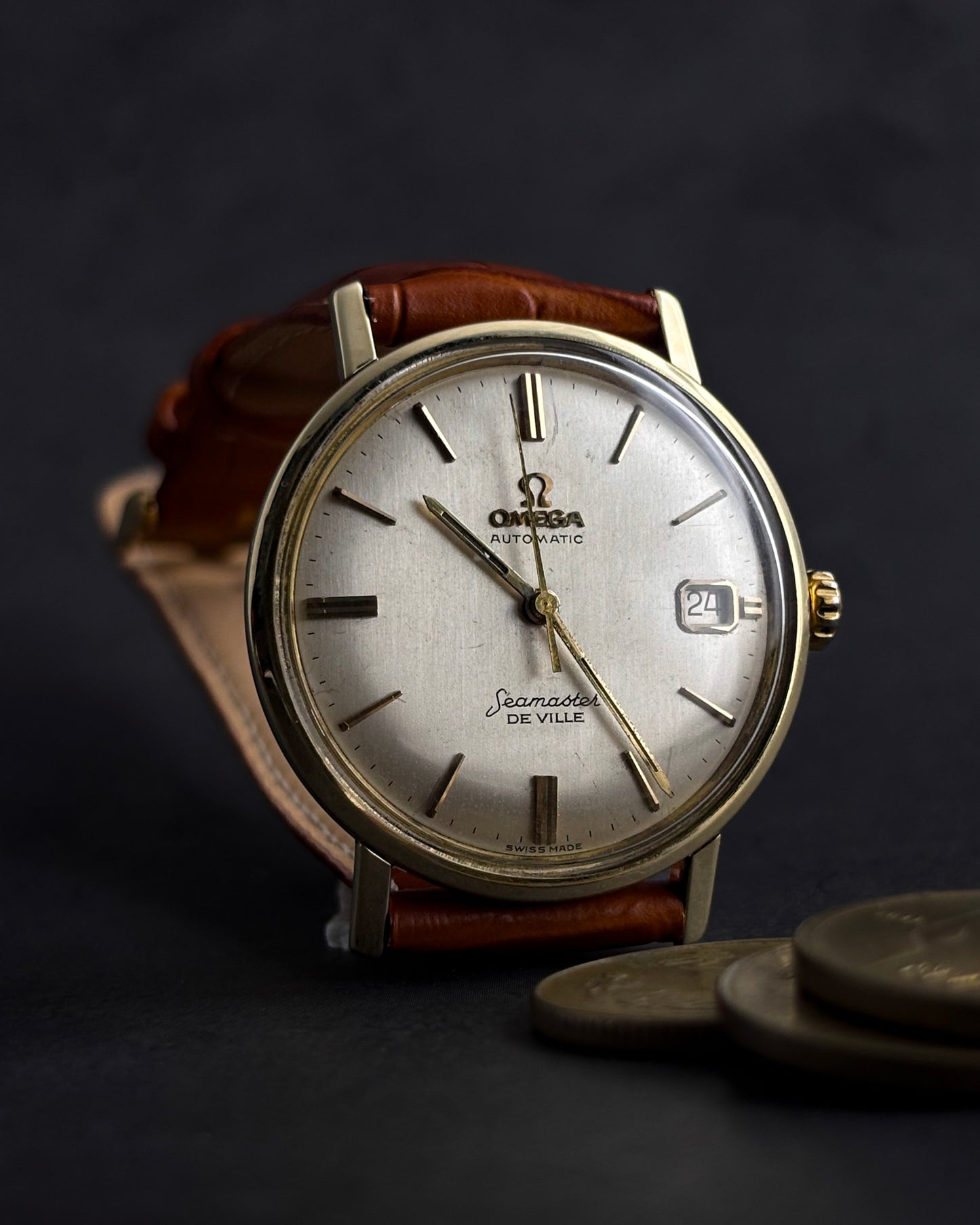 Omega Seamaster DeVille: Textured Dial