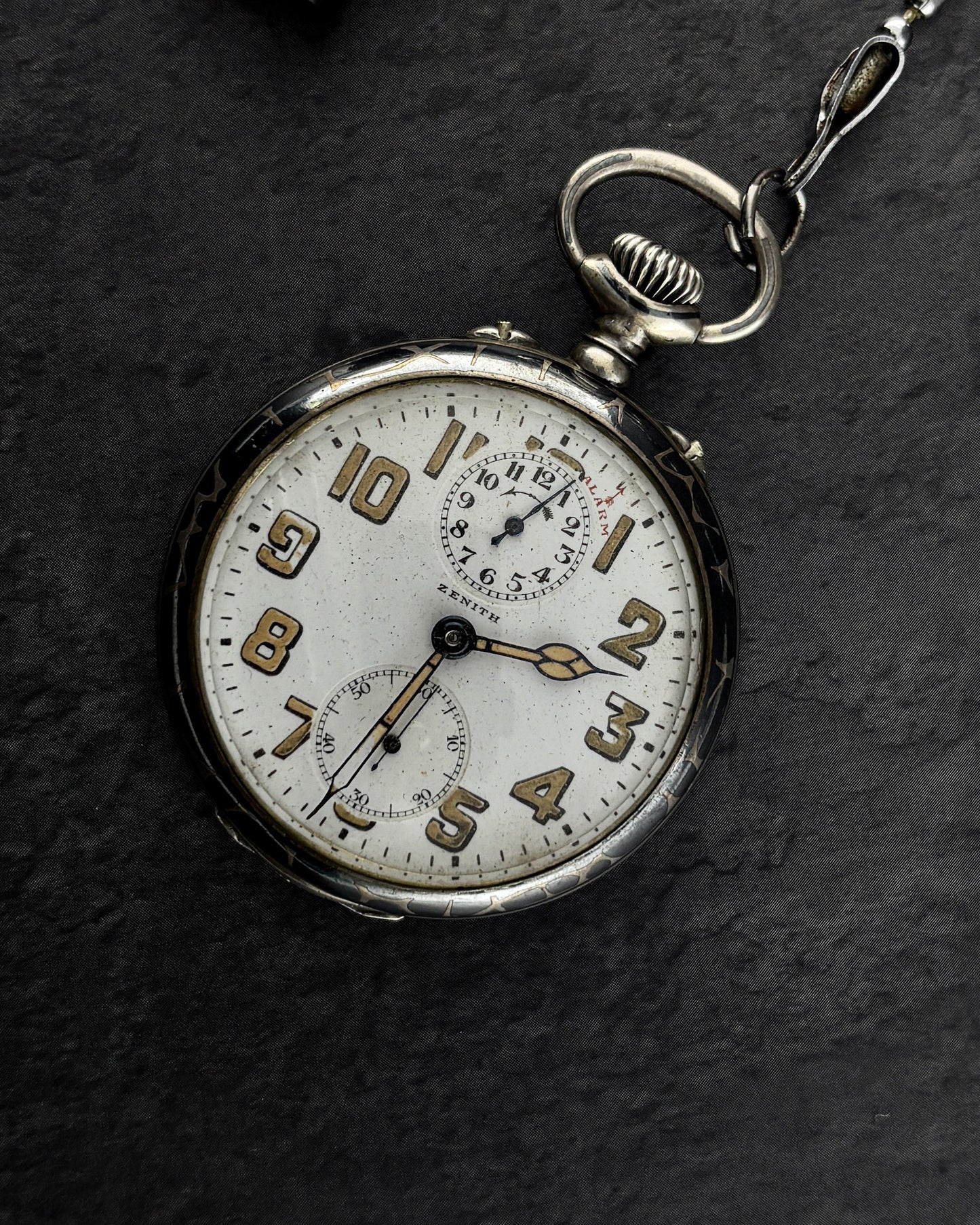 Gandhiji's Zenith Alarm Pocket Watch