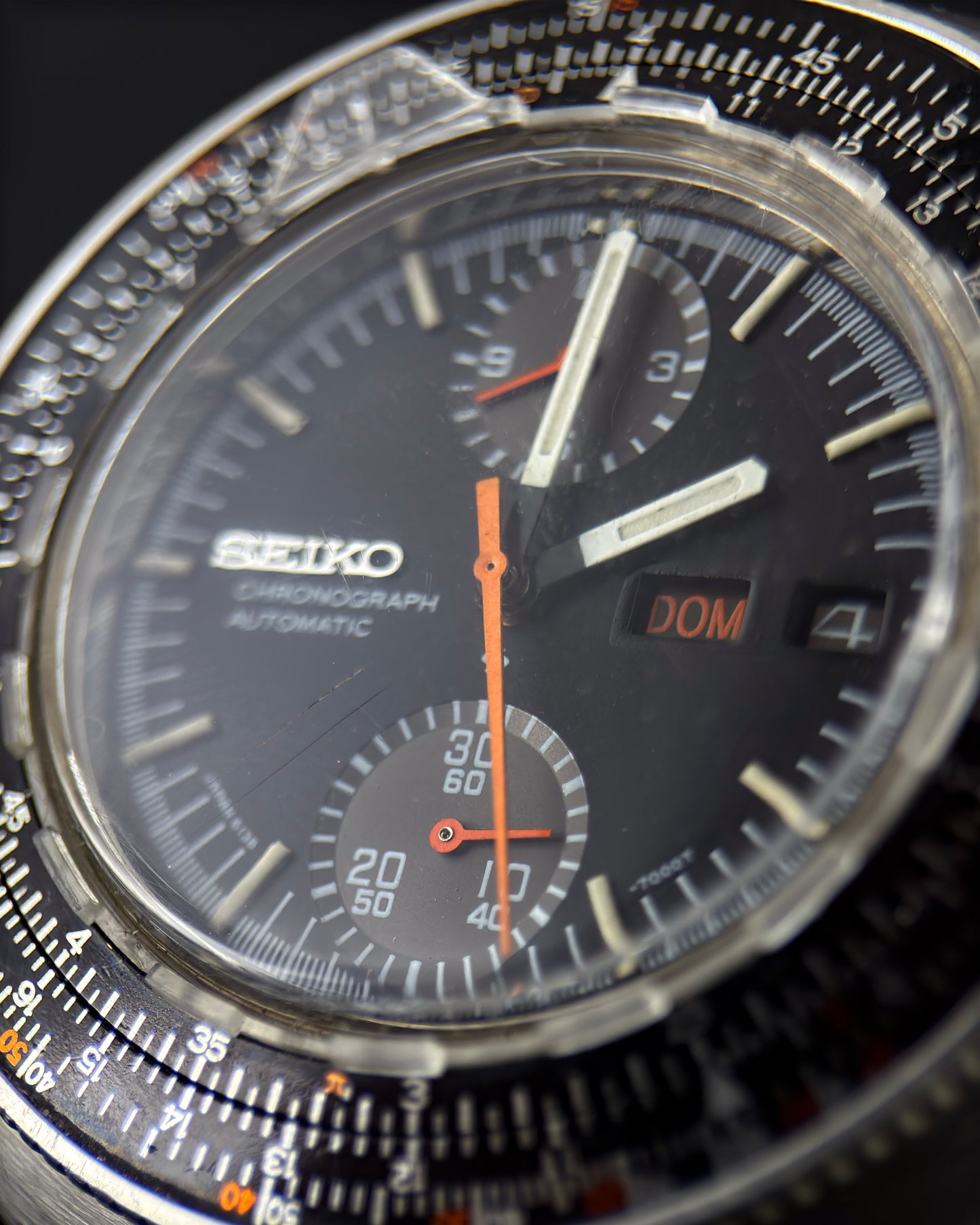 Seiko Chronograph Slide Rule Calculator