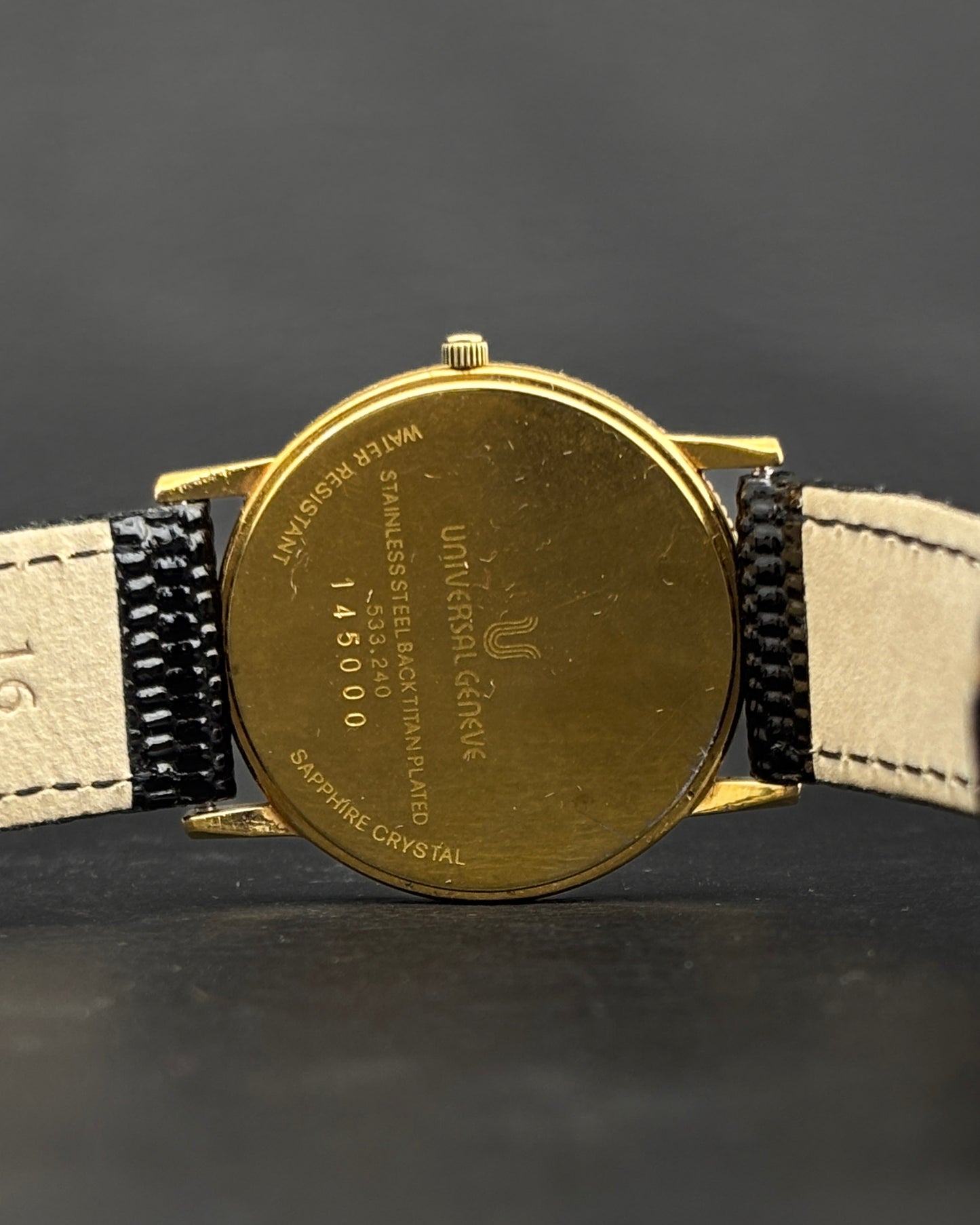 Universal Geneve Quartz Slim Ref. 533.240 | Gold-Plated