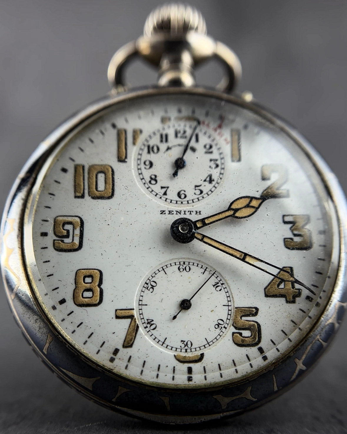 Gandhiji's Zenith Alarm Pocket Watch
