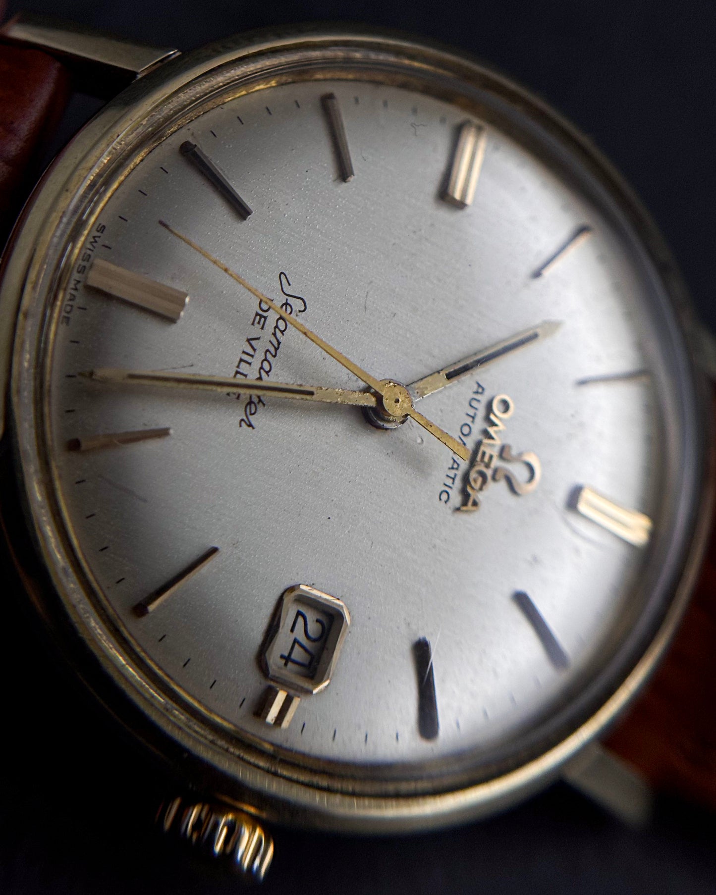 Omega Seamaster DeVille: Textured Dial