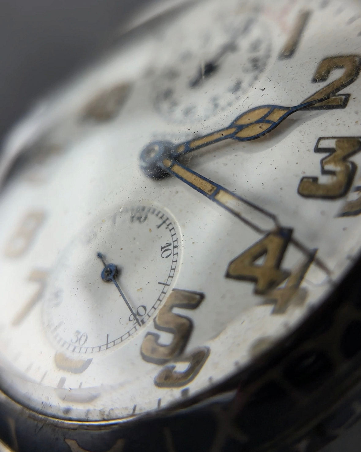 Gandhiji's Zenith Alarm Pocket Watch