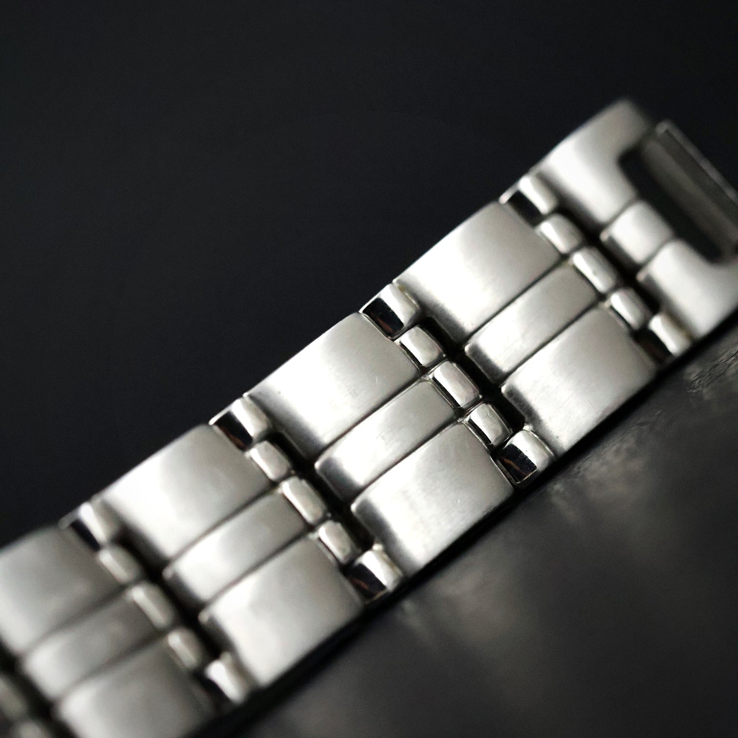 Invicta Brushed Silver Square