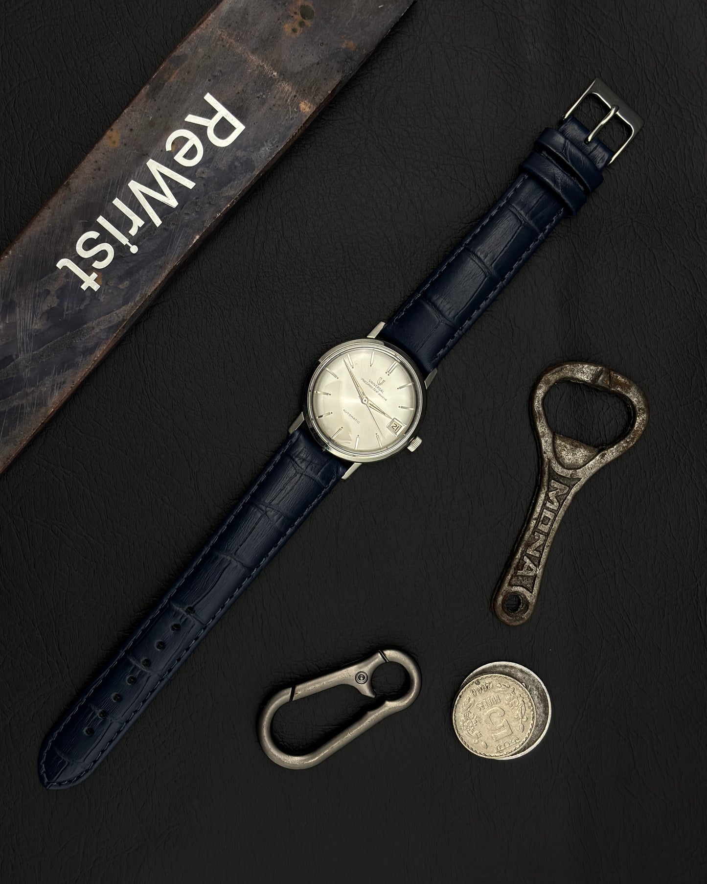 Universal Genève Polerouter 20375-1 |  Silver Dial