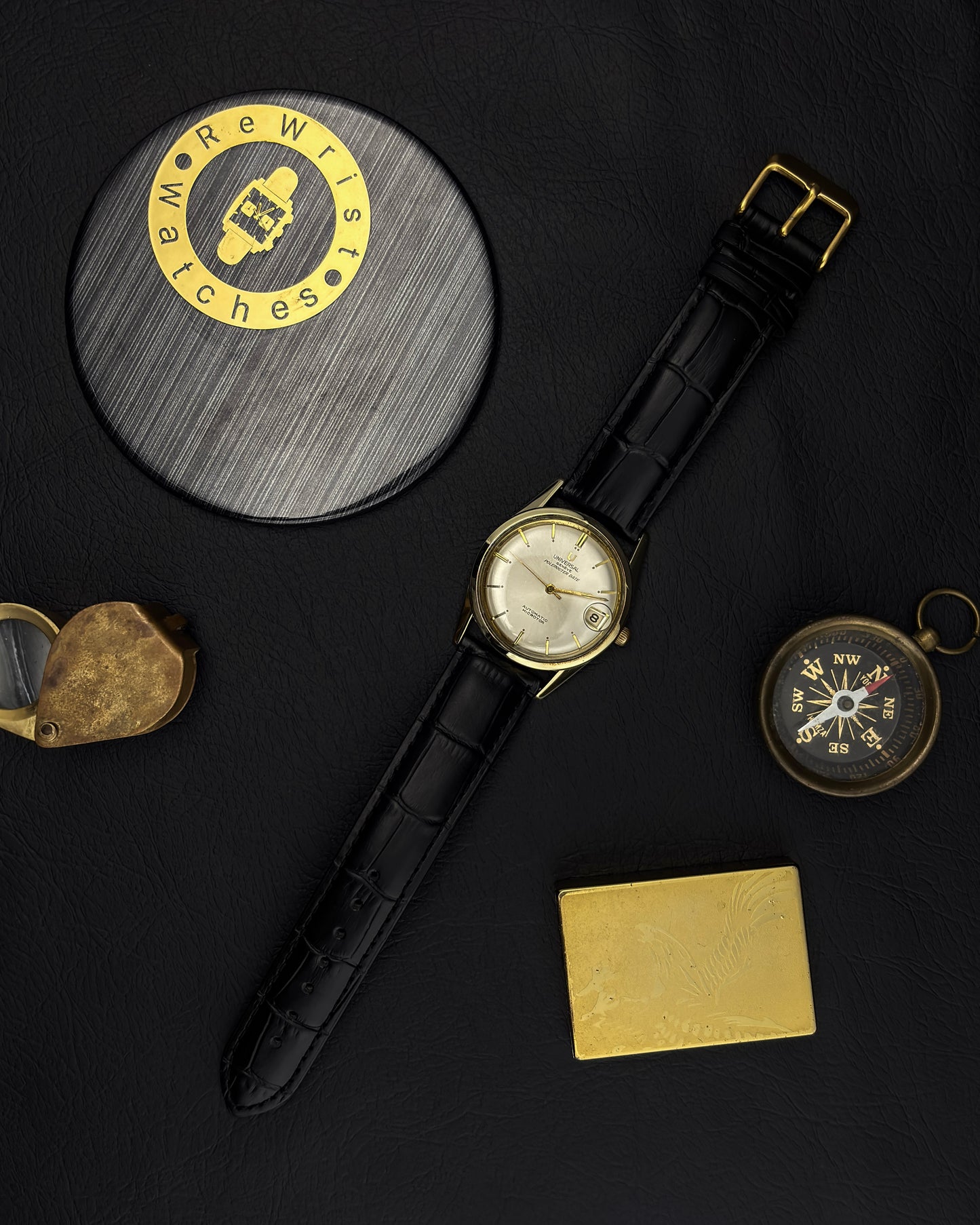 Universal Genève Polerouter Date 404601-3 | Gold-Capped Case