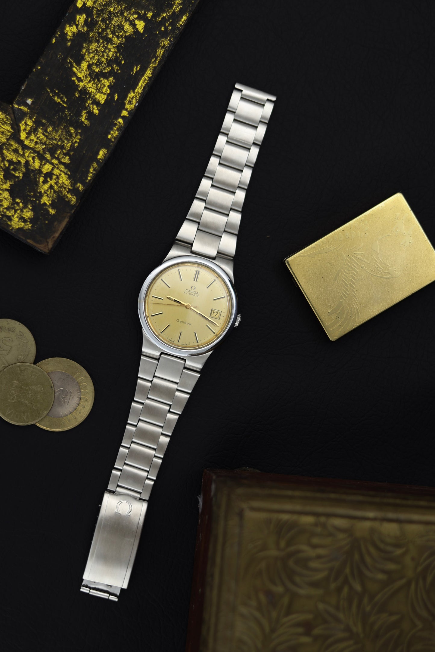 Omega Genève Automatic | Gold Dial