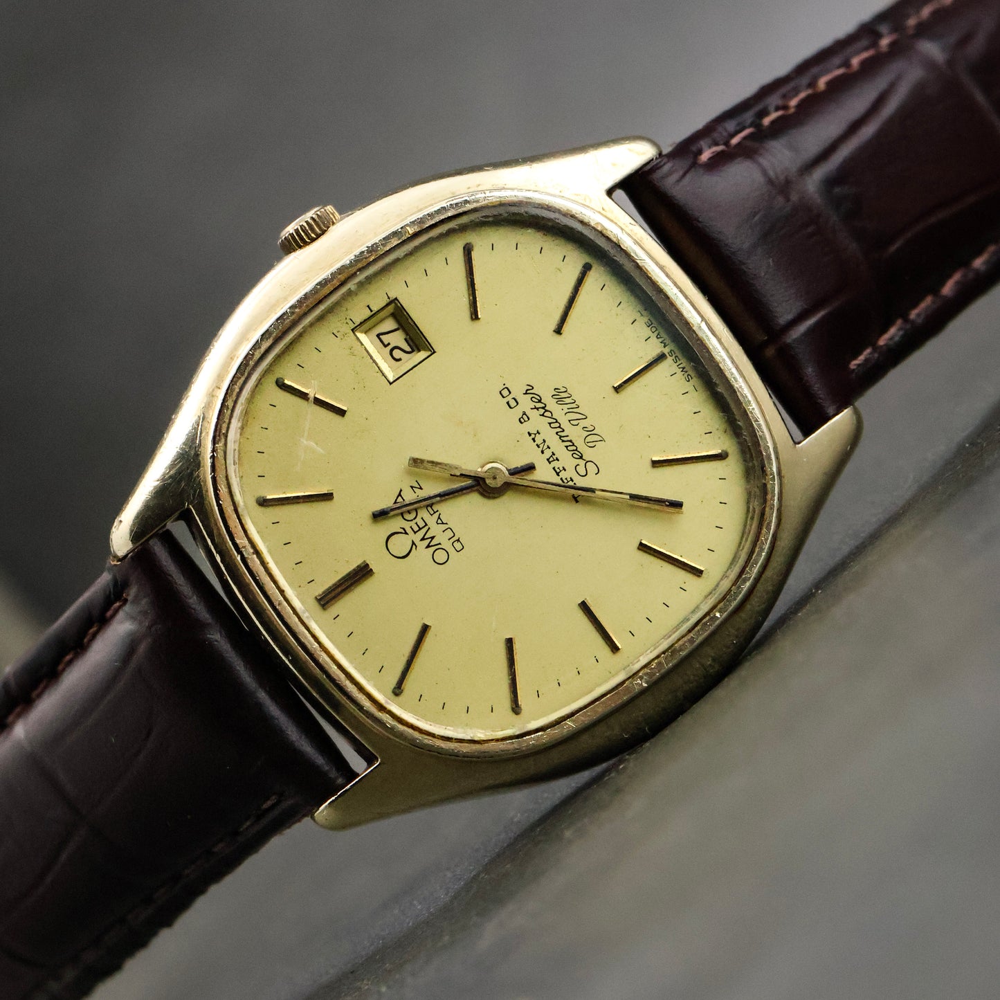 Omega Seamaster De Ville Quartz Tiffany Co