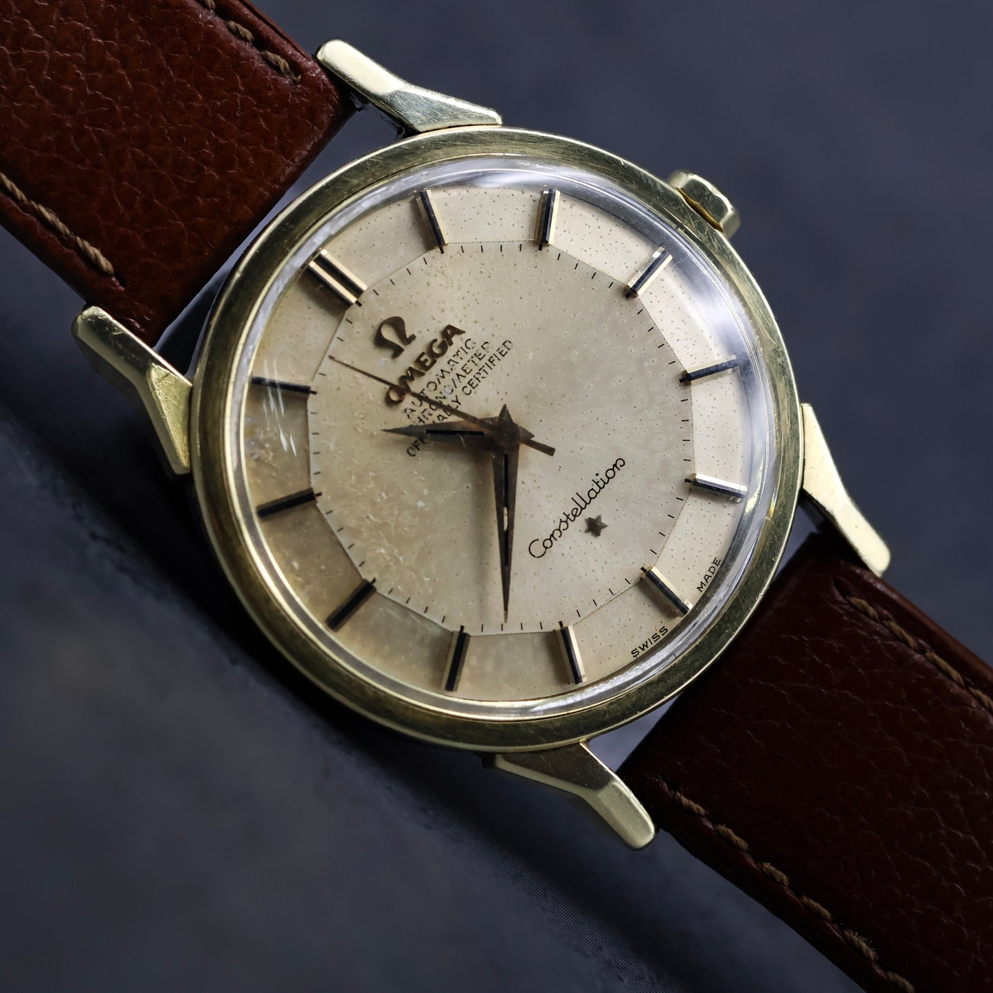 Omega Constellation Pie Pan