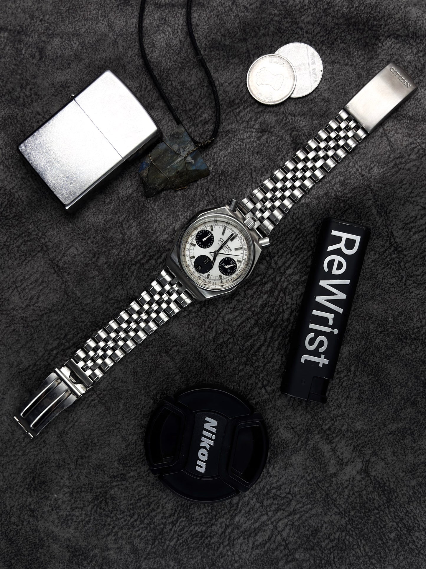 Citizen Bullhead Chronograph Panda