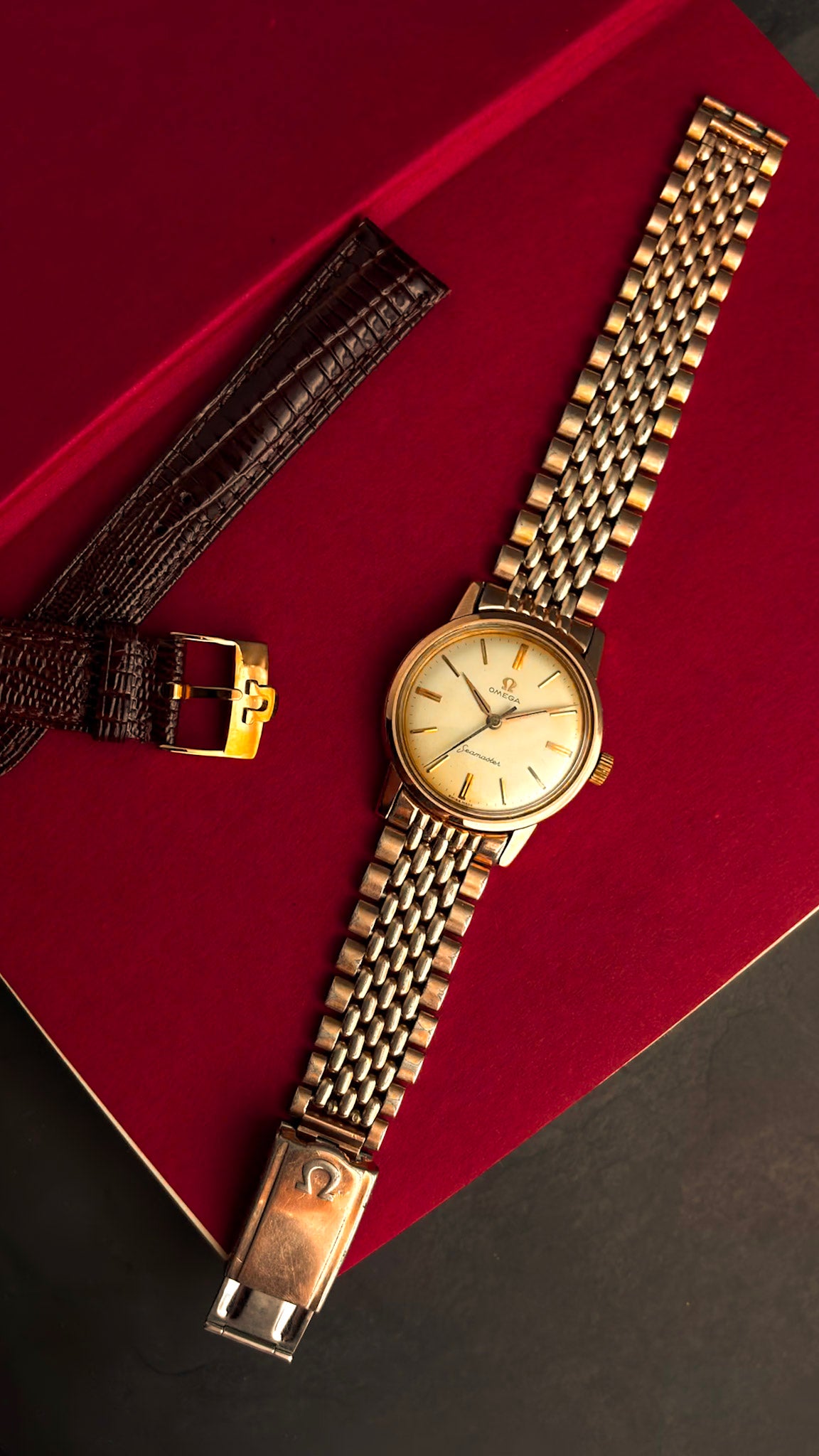 Omega Seamaster | 14K Gold Top