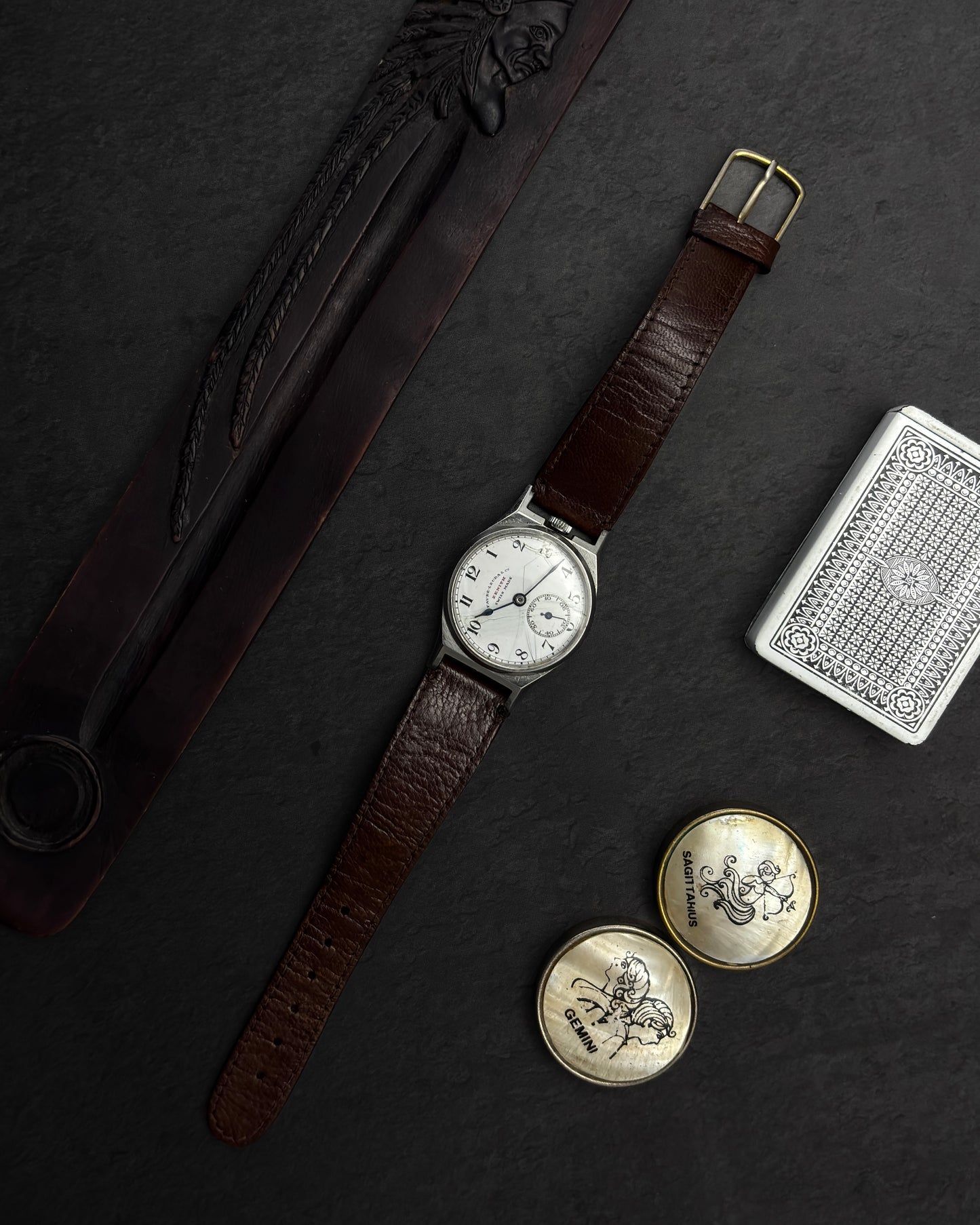 Zenith Favre-Leuba & Co. - 1930s Motorcycle Racing Watch
