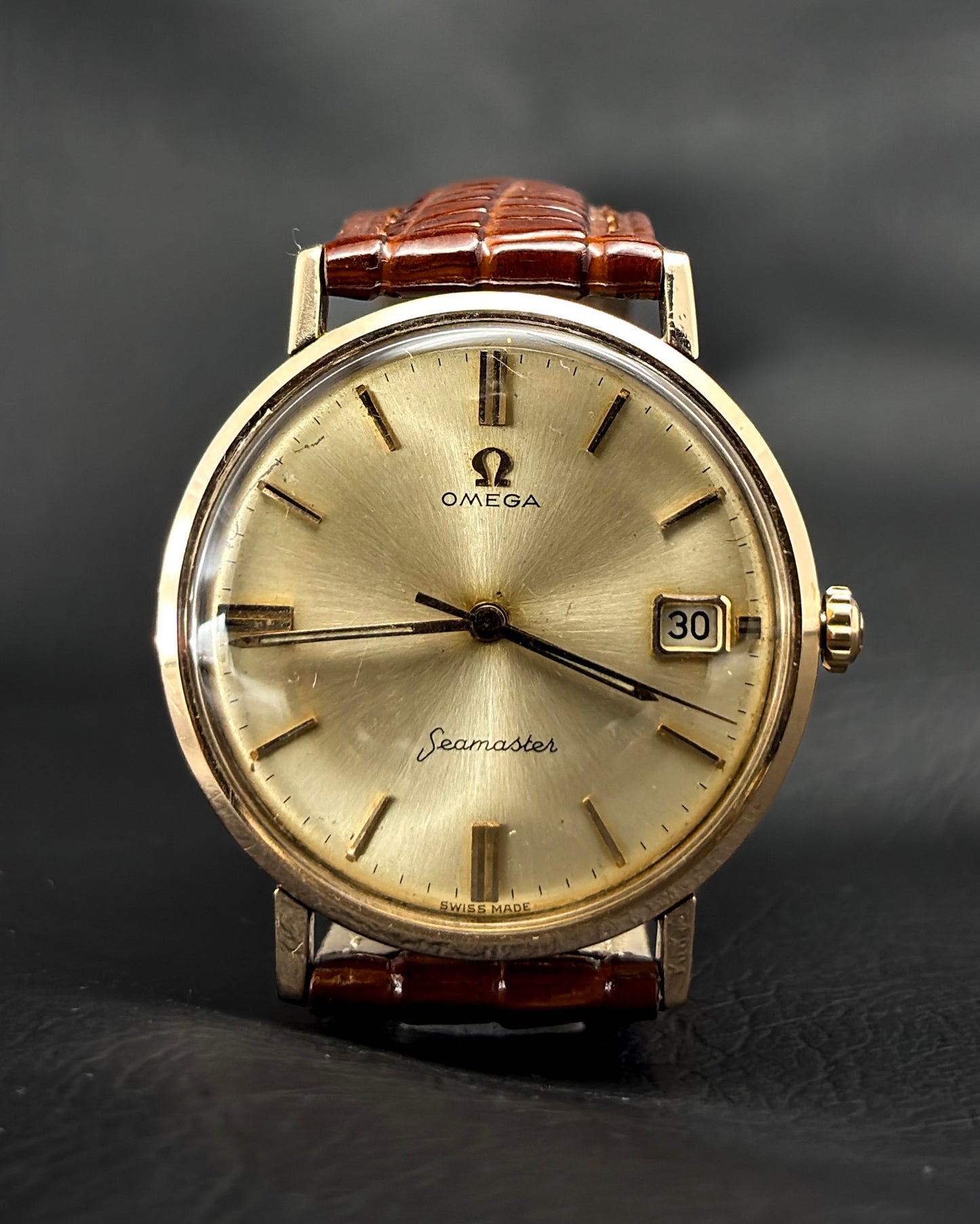 Omega Seamaster Rare Pink Gold Cap