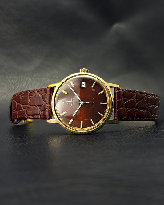 Omega Genève Automatic | Rare Burgundy Dial