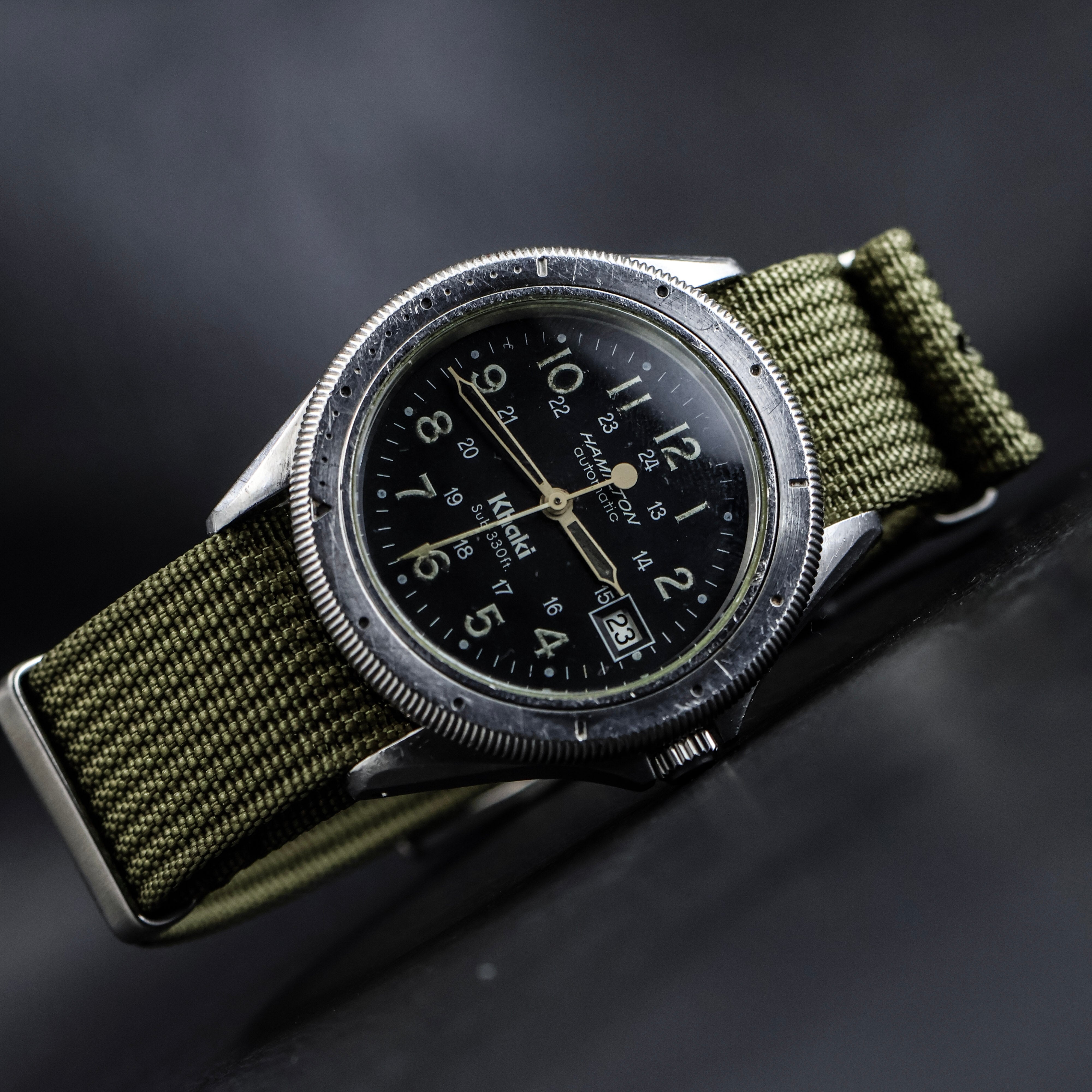 FROM JAPAN様 hamilton Khaki Sub 330ft Hamilton Khaki Sub – ReWrist