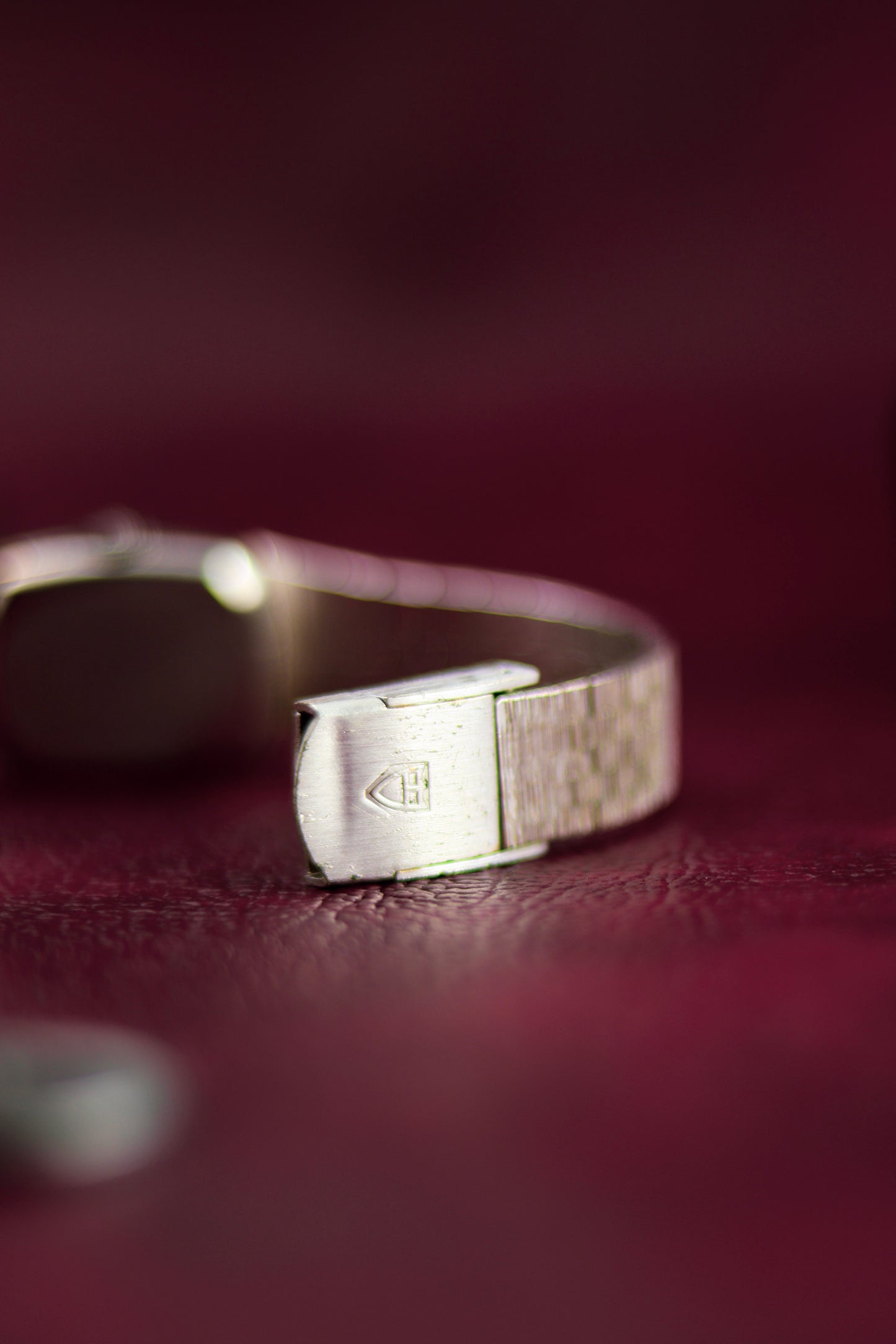 Tudor Lady | Ruby Red Dial | Textured