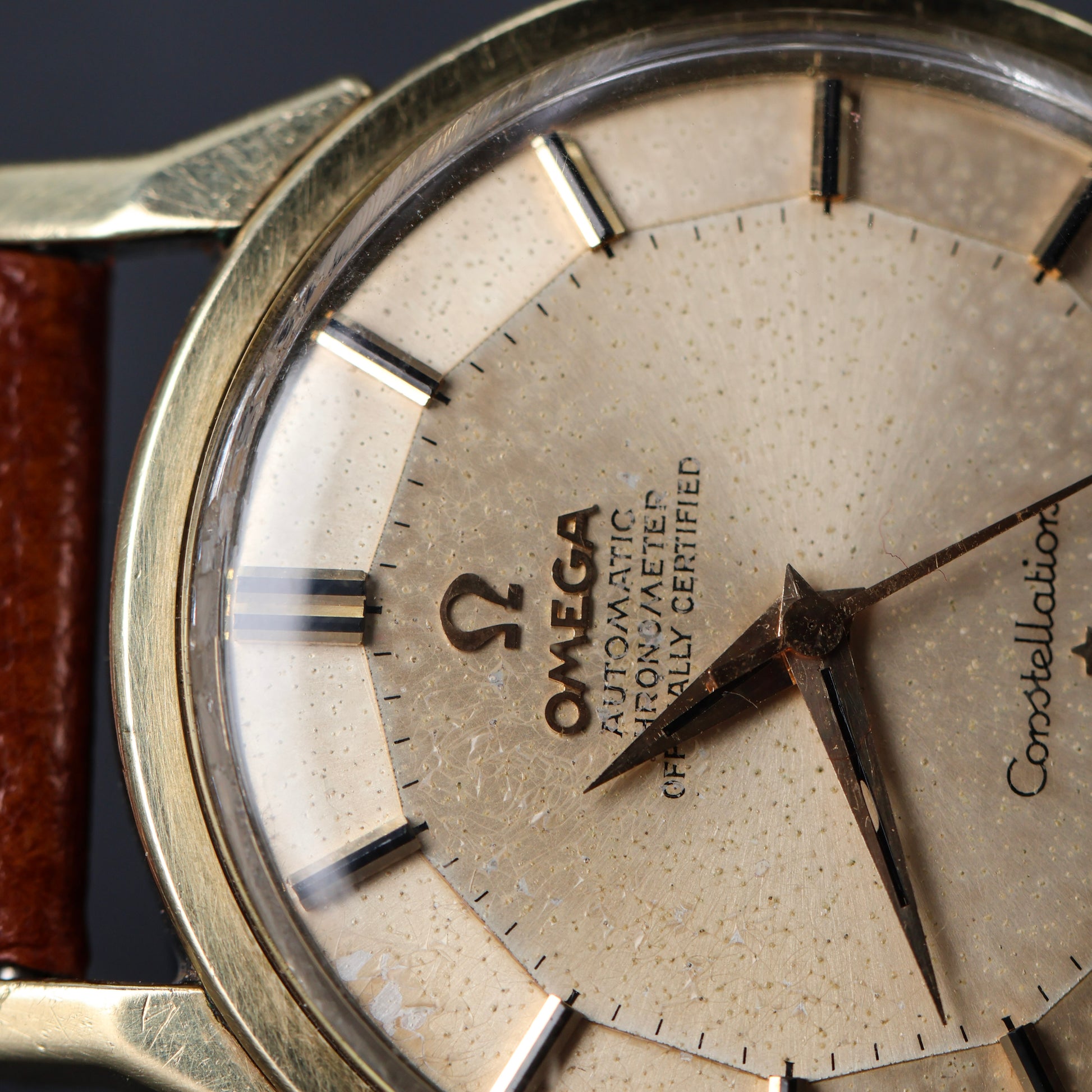 Omega Constellation Pie Pan