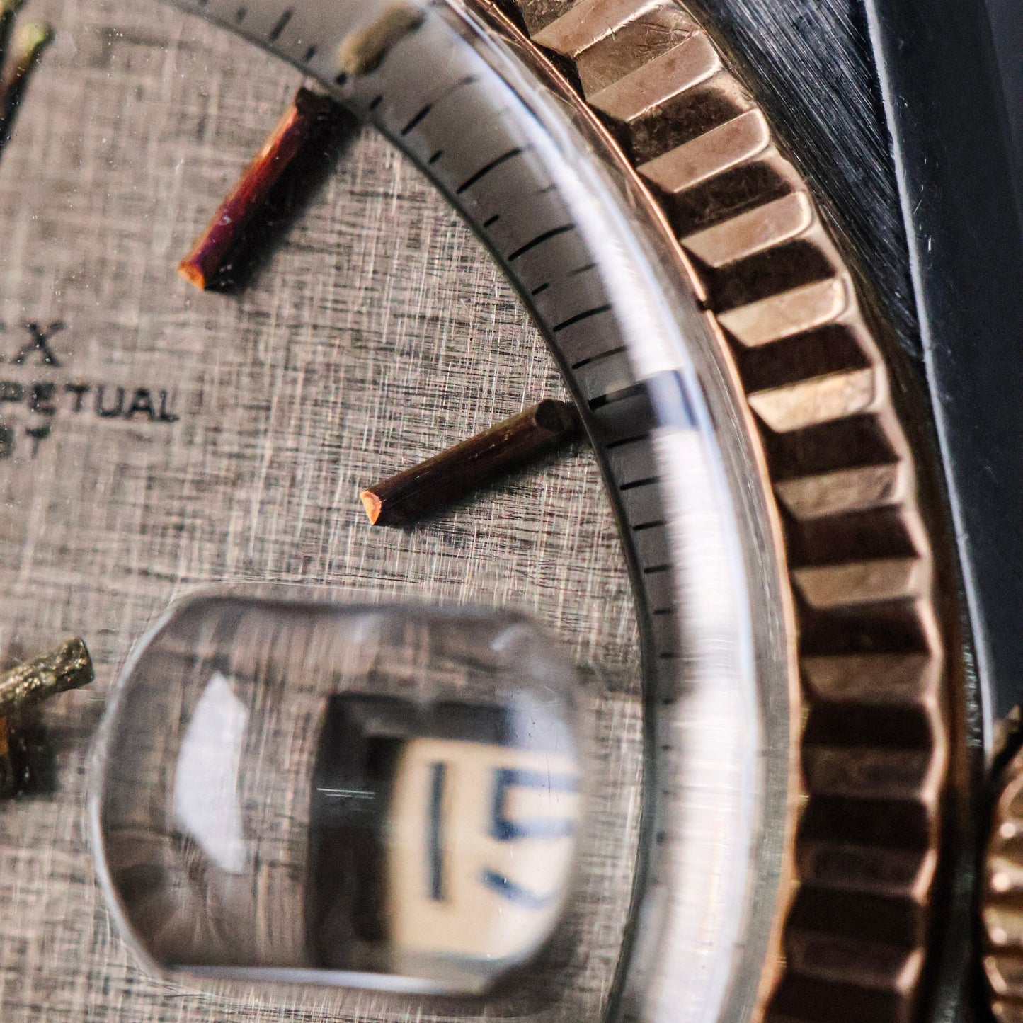Rolex Datejust Grey Linen Dial