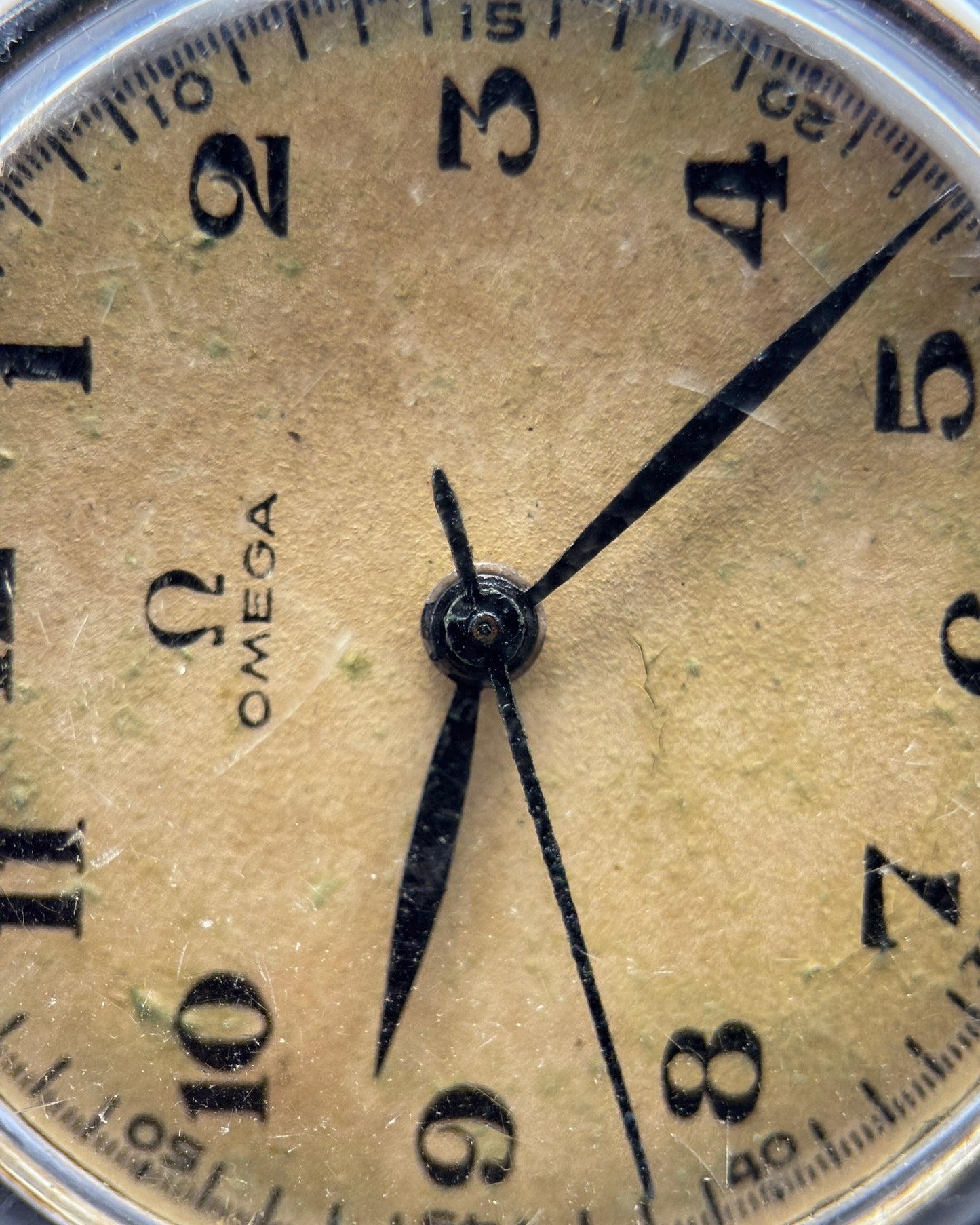 Omega Art Deco 1940s vintage watch