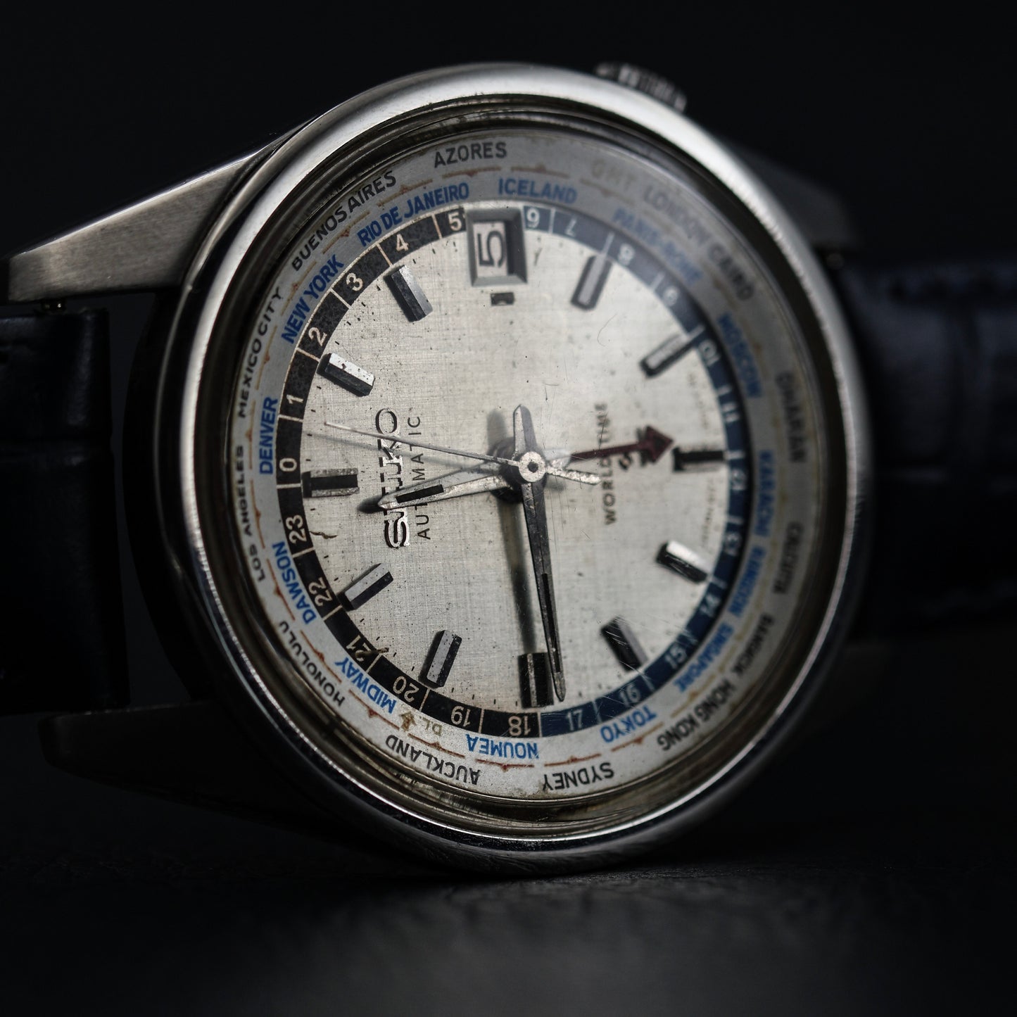 Seiko Automatic World Time