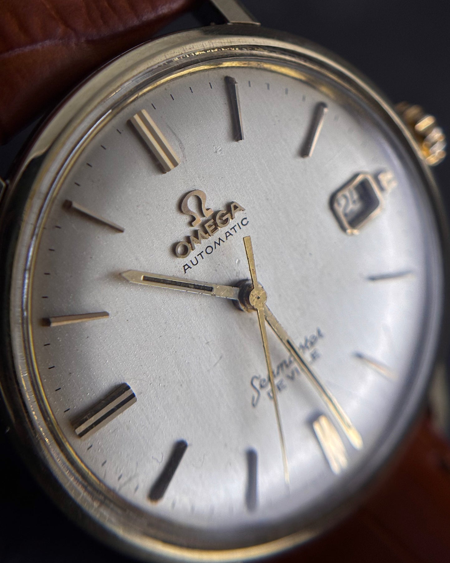 Omega Seamaster DeVille: Textured Dial