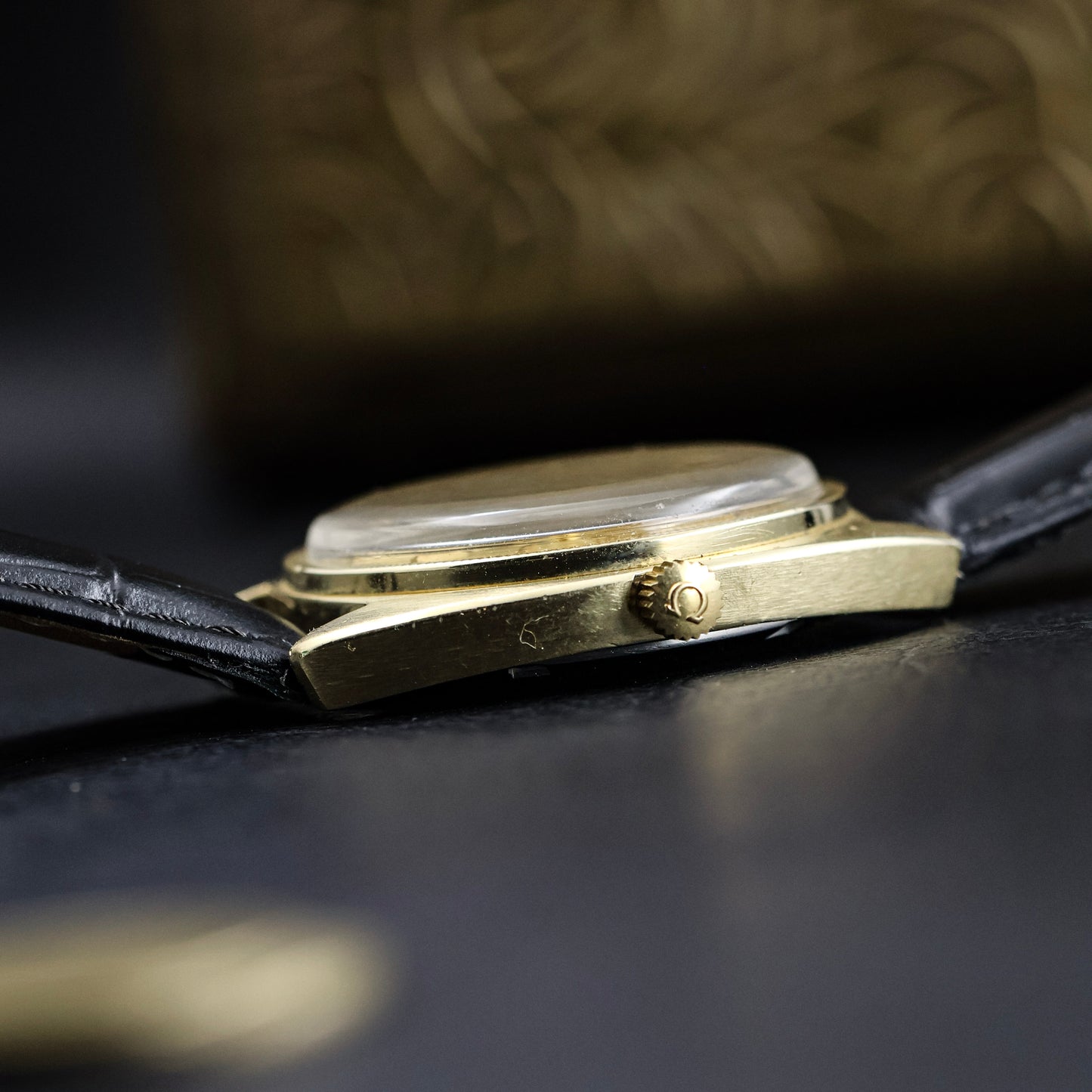 Omega Constellation Gold Textured Dial