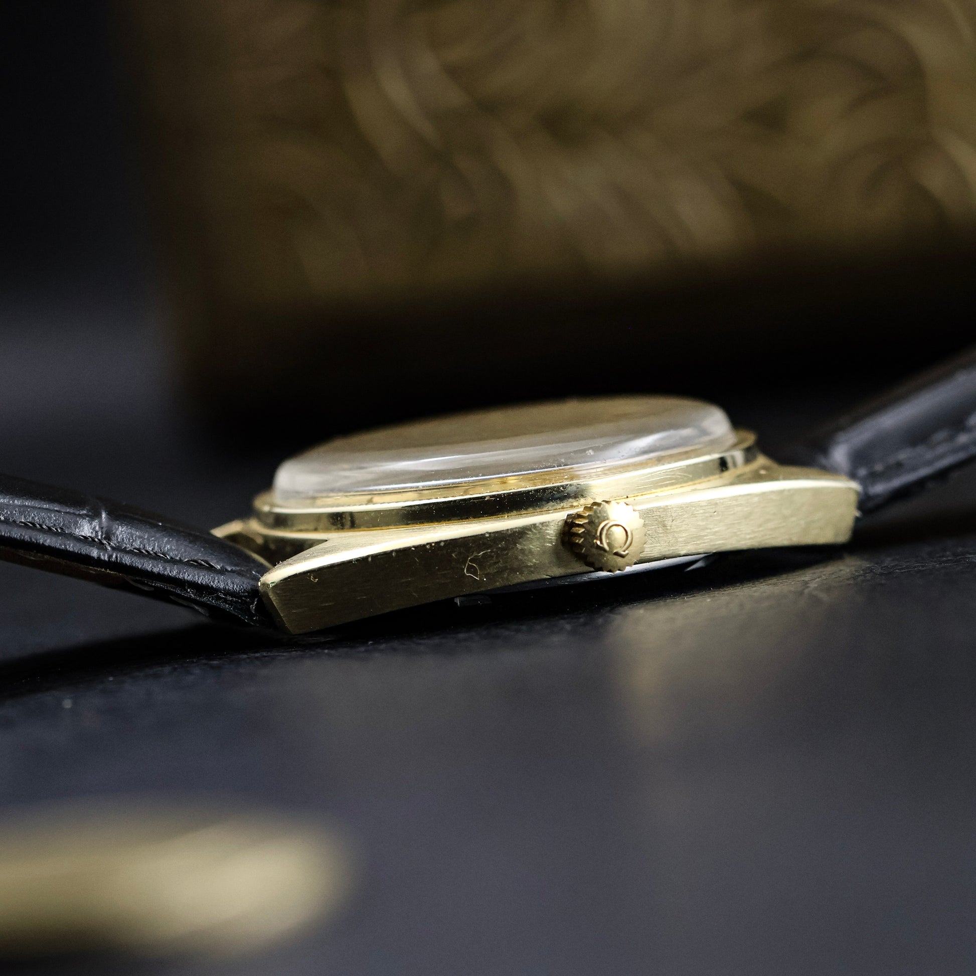 Omega Constellation Gold Textured Dial