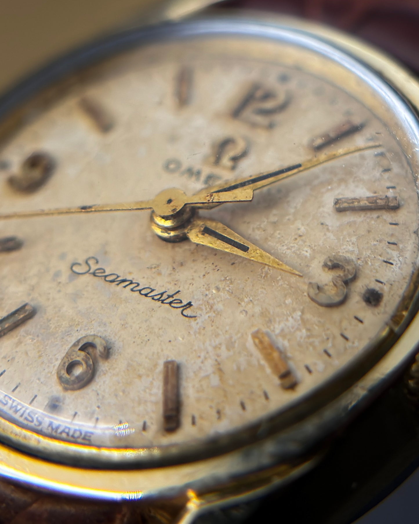 Omega Seamaster Cocktail Watch | 10K Gold Top | 1950s