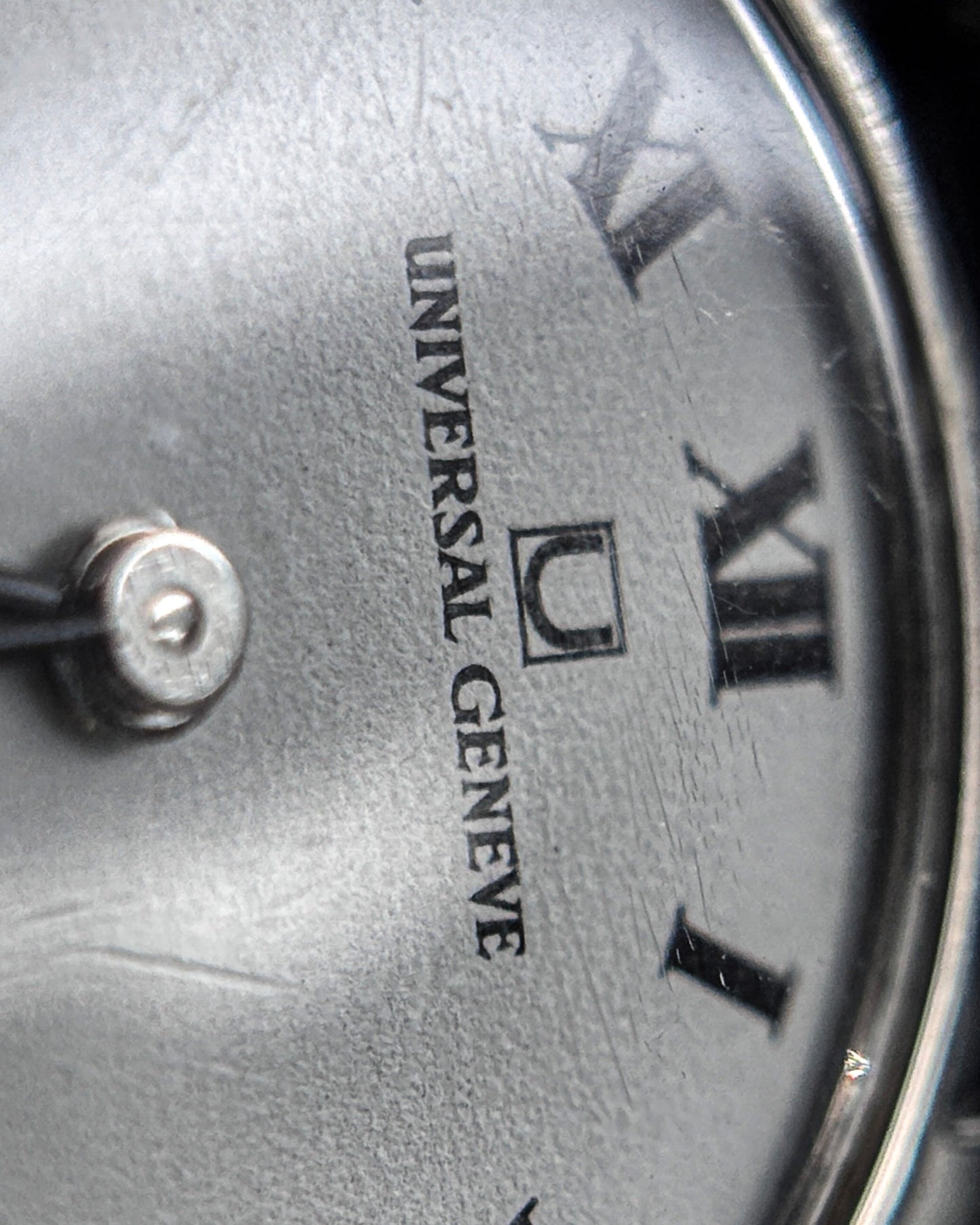 Universal Genève ladies - white shadow design
