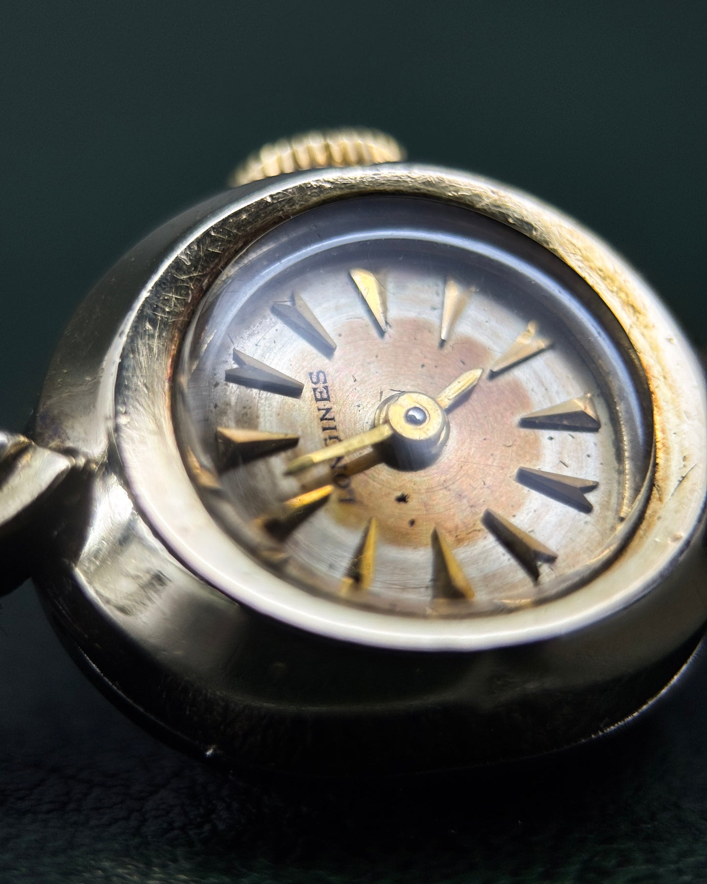 Longines Ladies Cocktail Watch- Gold Cap