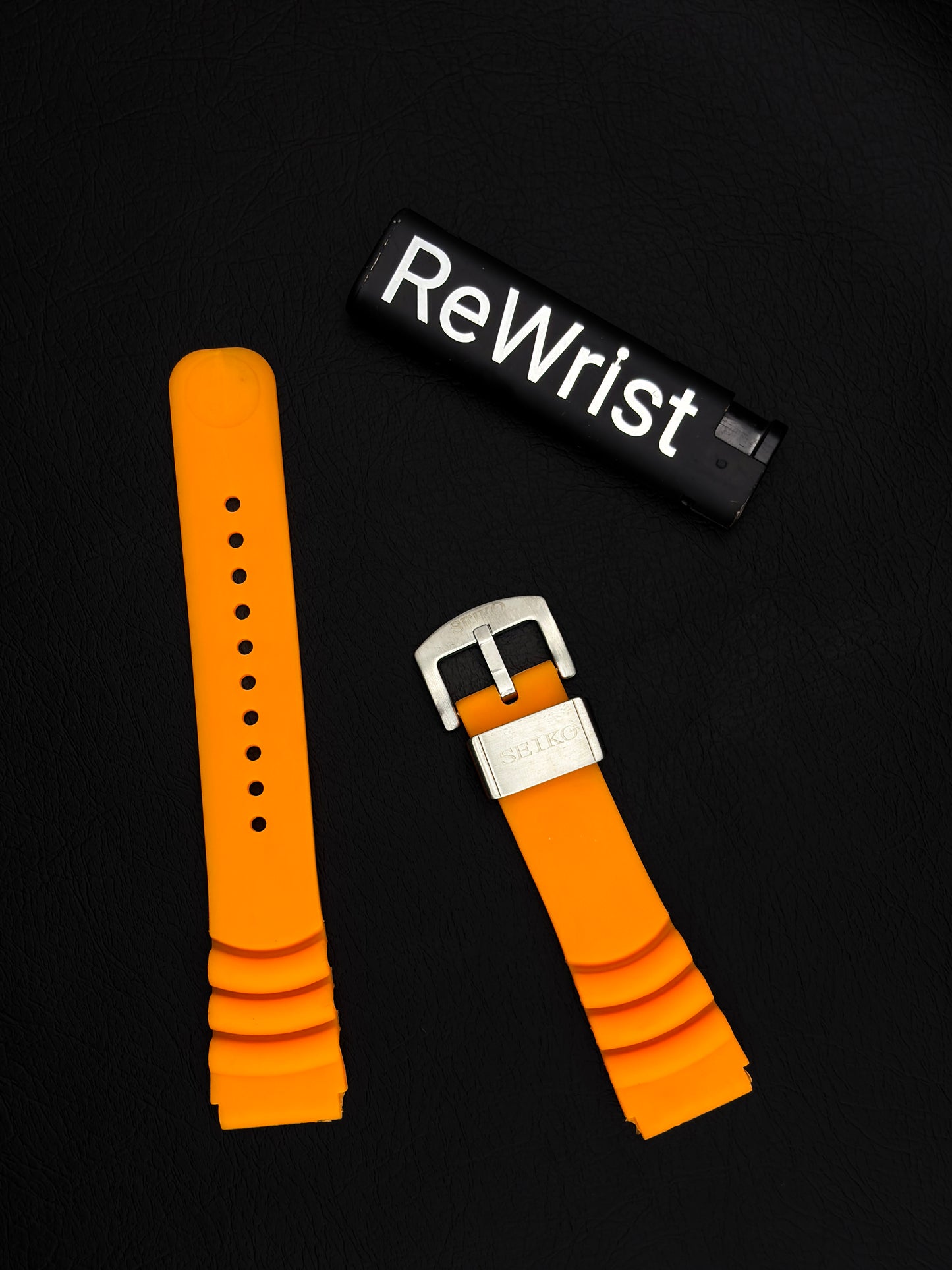 Silicone Diver Band - Orange
