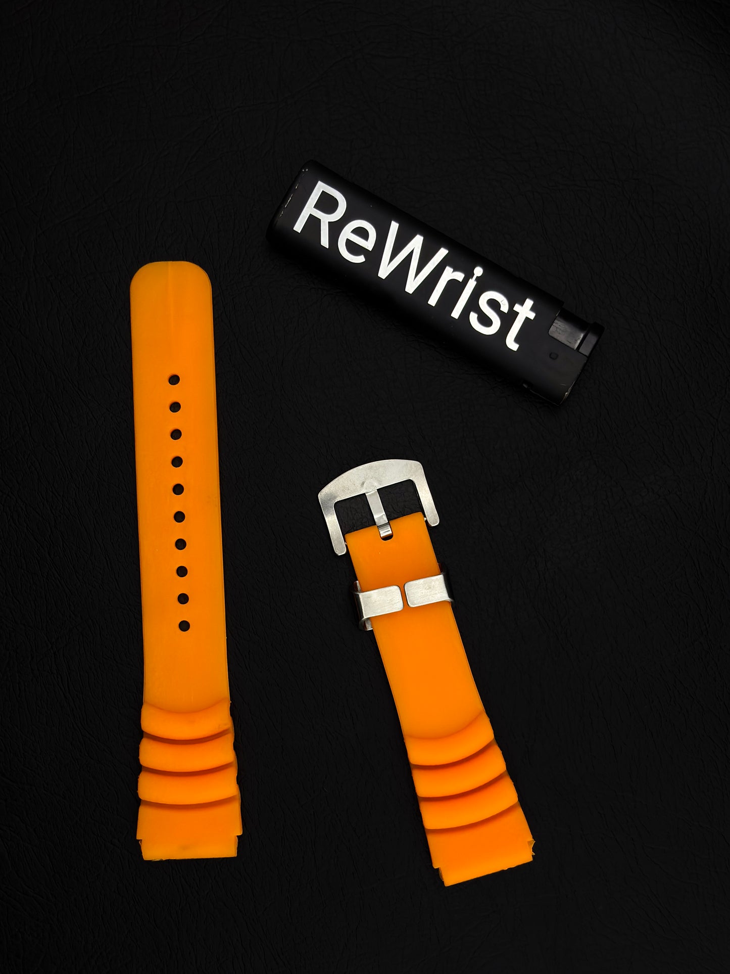 Silicone Diver Band - Orange