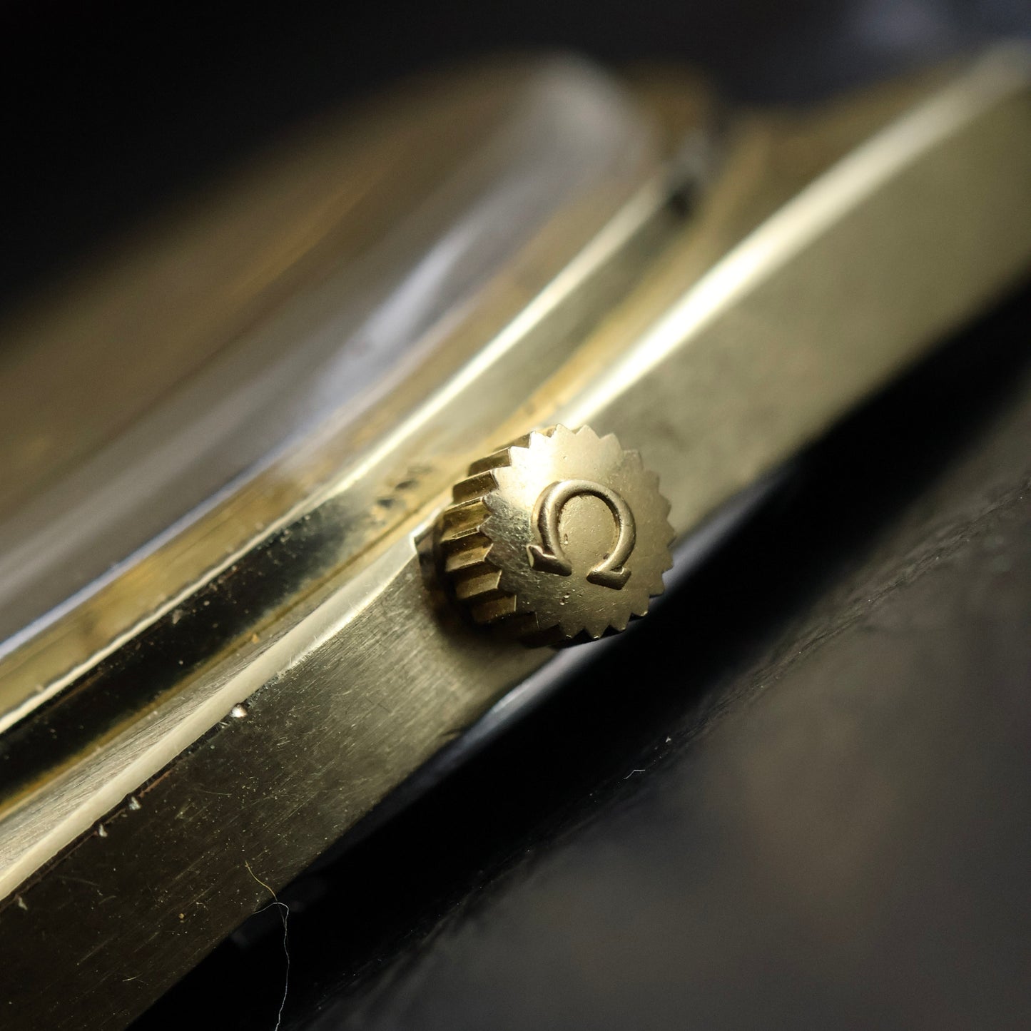 Omega Constellation Gold Textured Dial