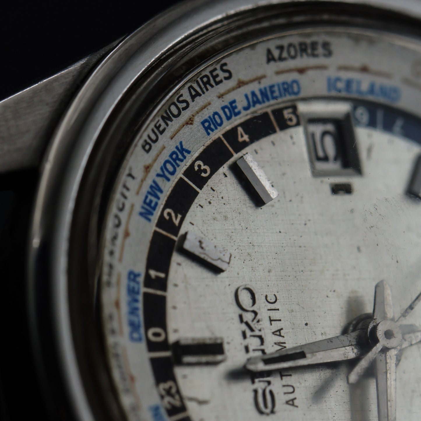 Seiko Automatic World Time