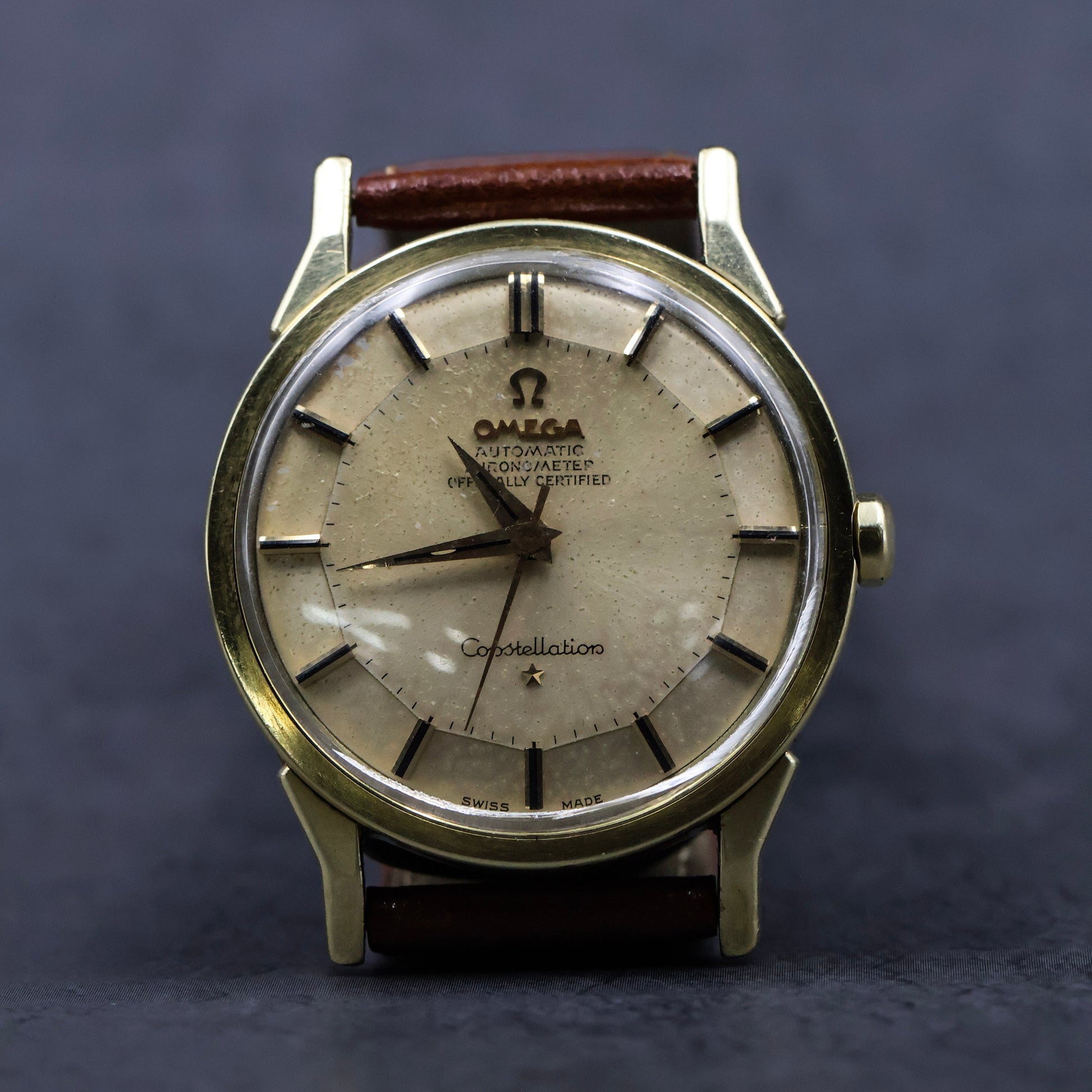 Omega Constellation Pie Pan