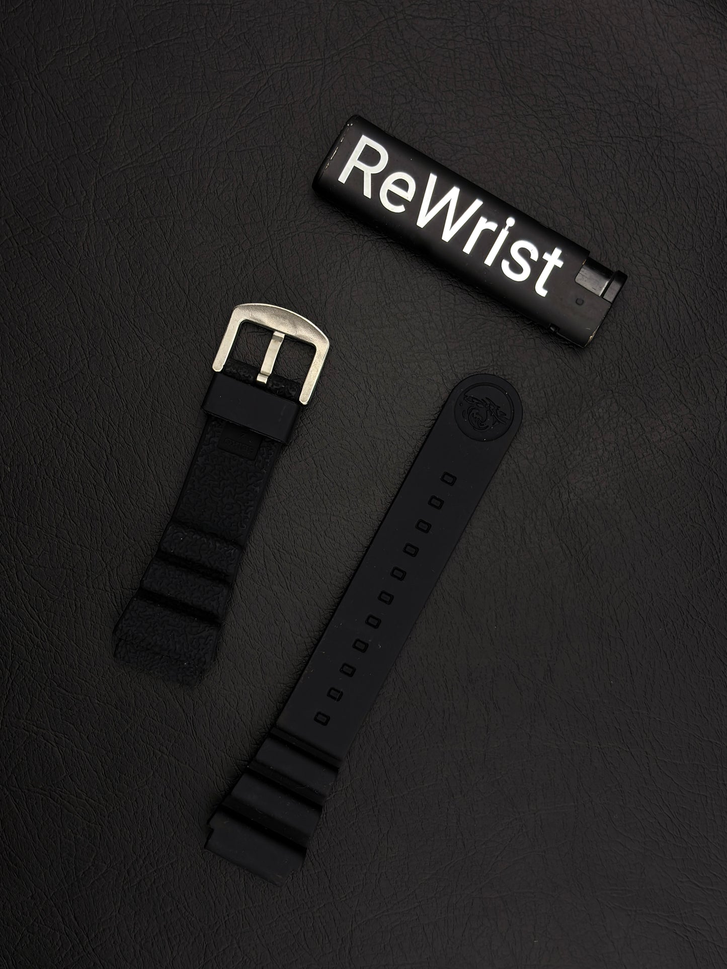 Silicone Diver Band - Black