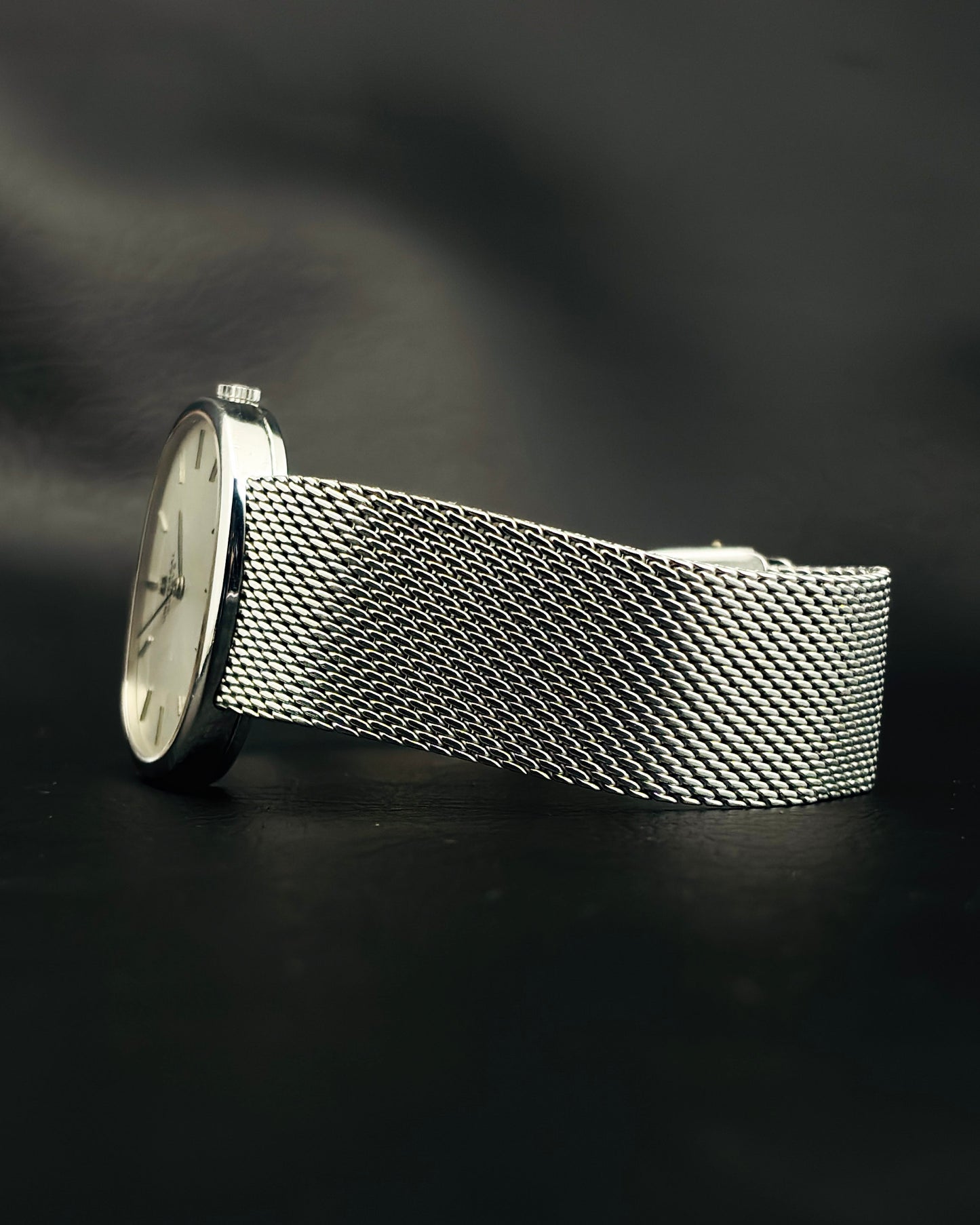 Universal Genève Sigma Matte Silver Ellipse