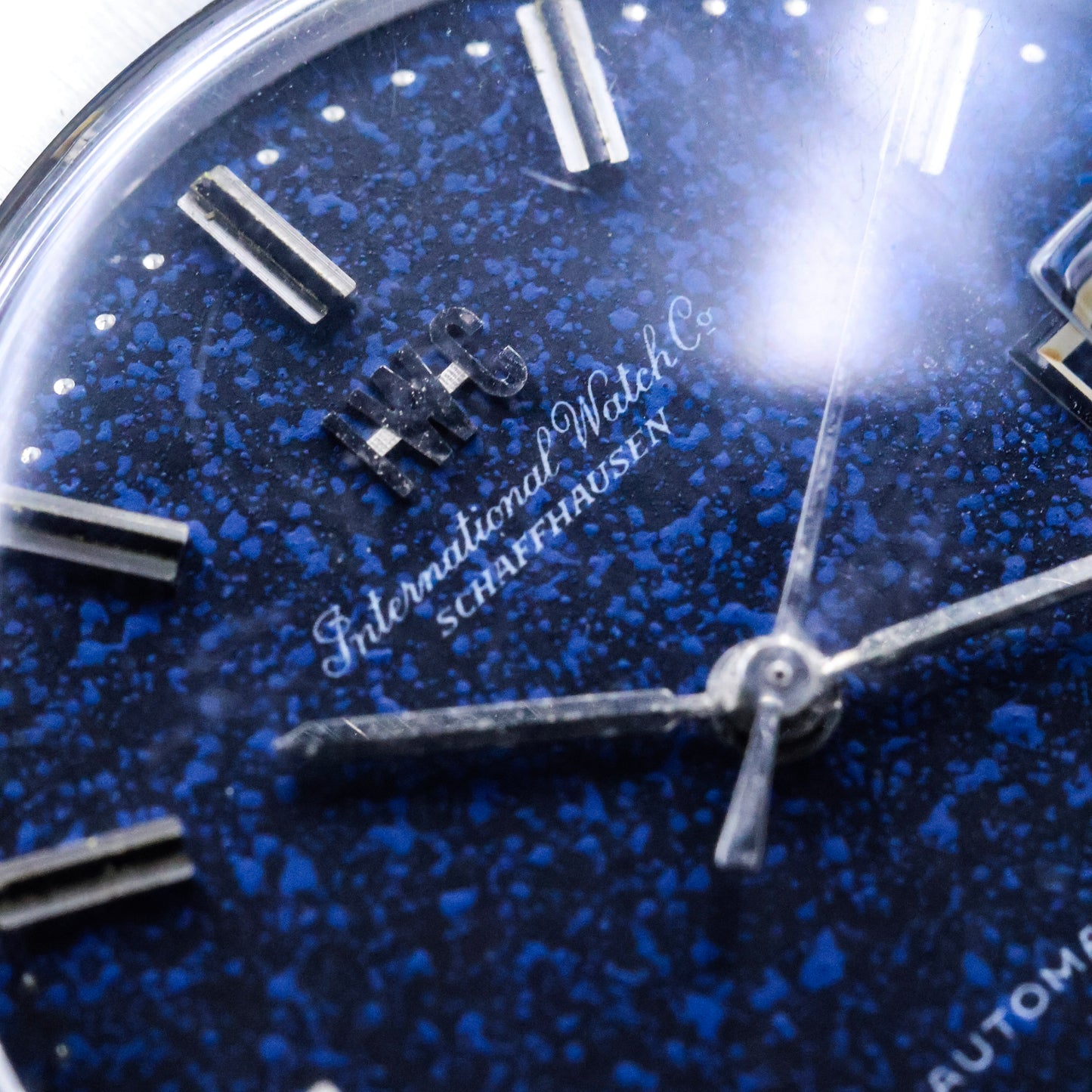 IWC  Blue Aventurine Dial