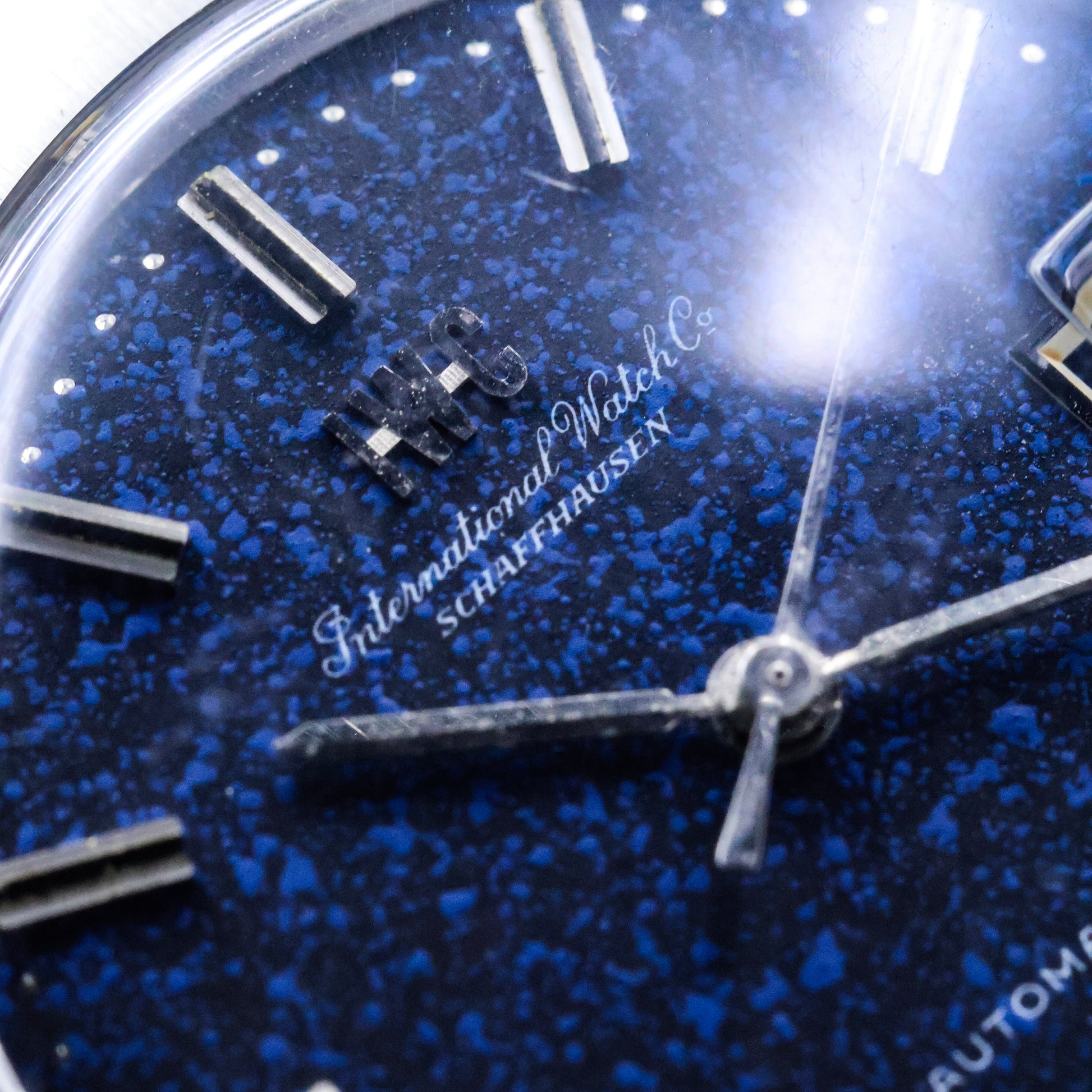 IWC  Blue Aventurine Dial